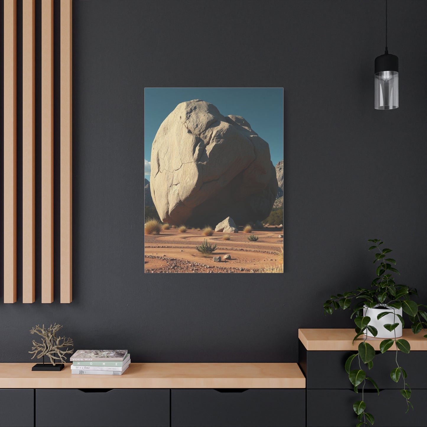 Masterpiece Boulder Art Vision Wall Art & Canvas Print