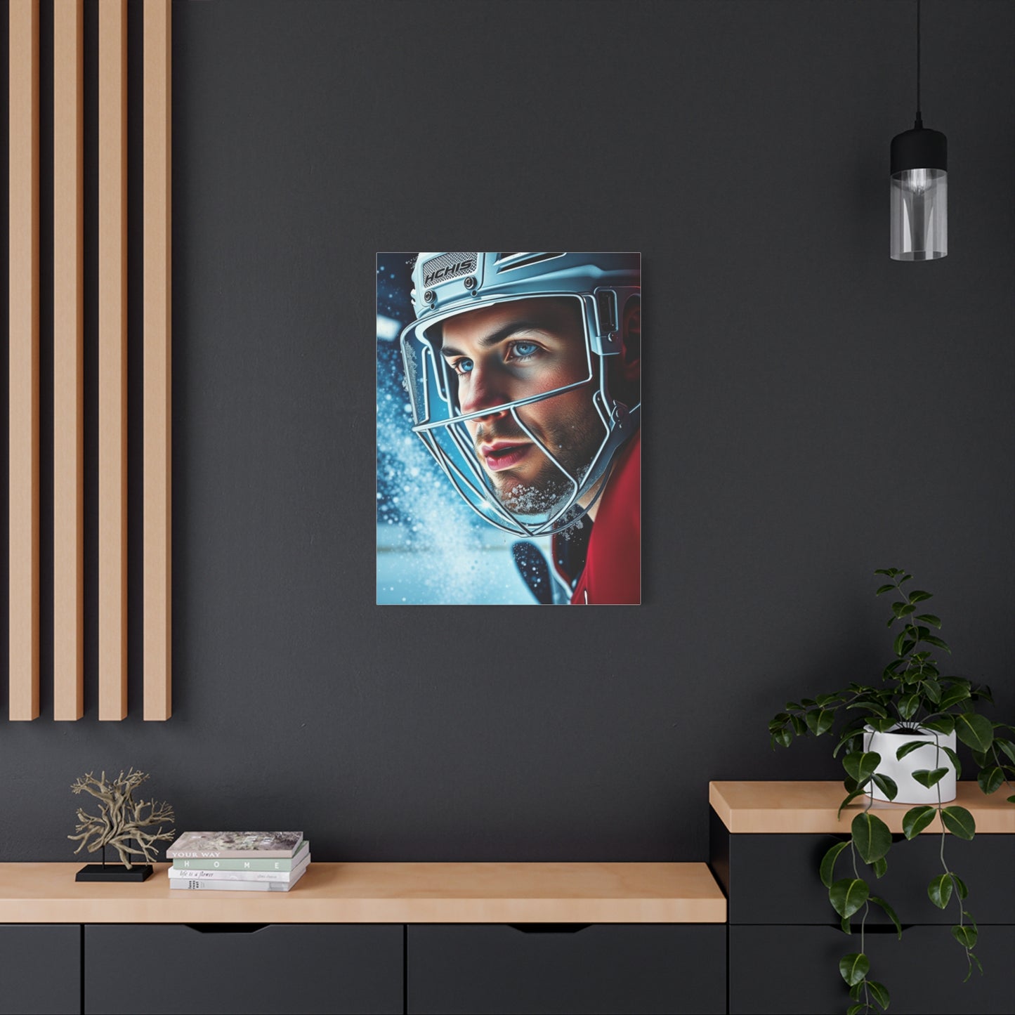 Vision Hockey Art Art Wall Art & Canvas Print