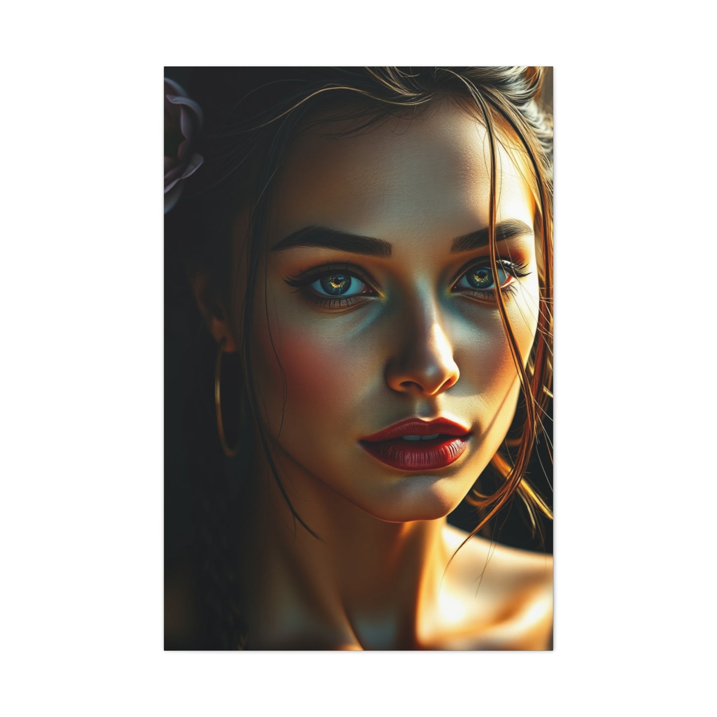 Majestic Maiden Mural Wall Art & Canvas Print