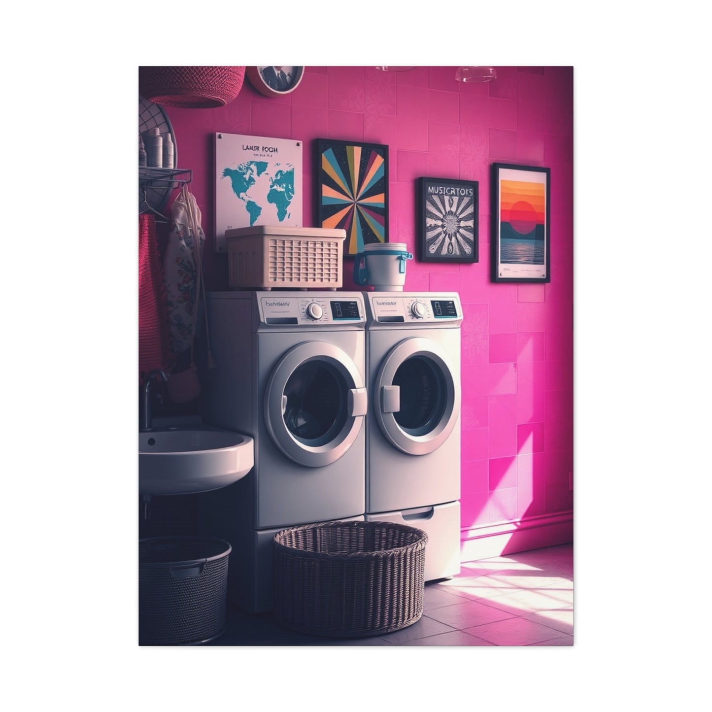 Laundry Room Art Supreme Gallery Wall Art & Canvas Print