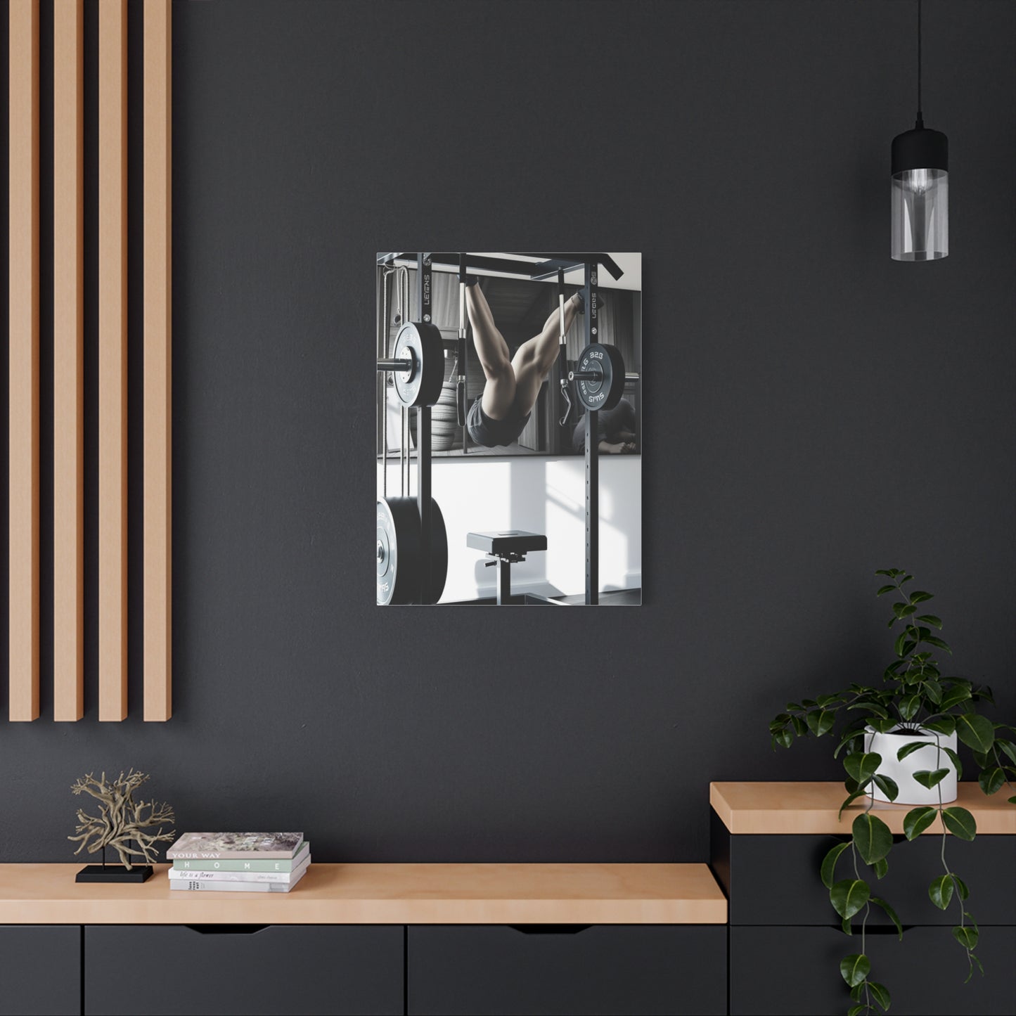 Sophisticated Workout Artistry Wall Art & Canvas Print