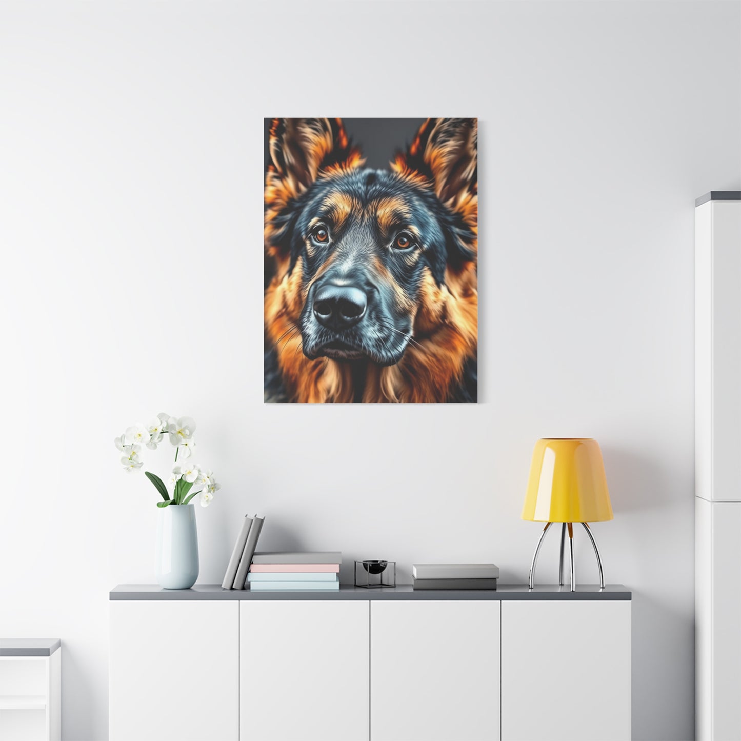 German Shepherd Art Refined Canvas Wall Art & Canvas Print