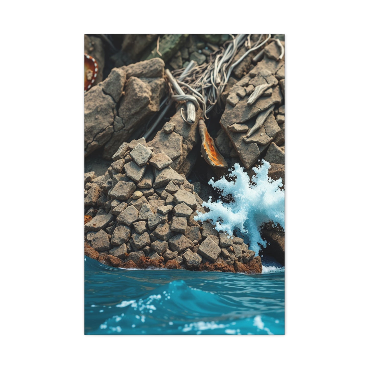 Azure Horizon Abstractions wall art & canvas print