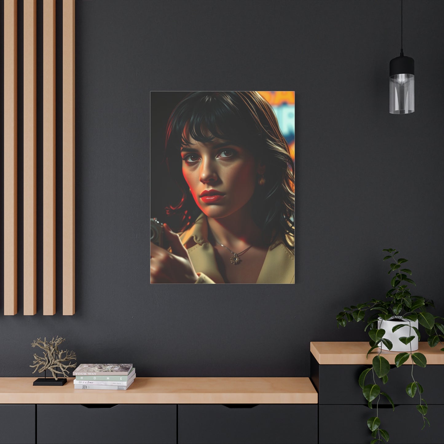 Masterpiece Pulp Fiction Character Art Vision Wall Art & Canvas Print