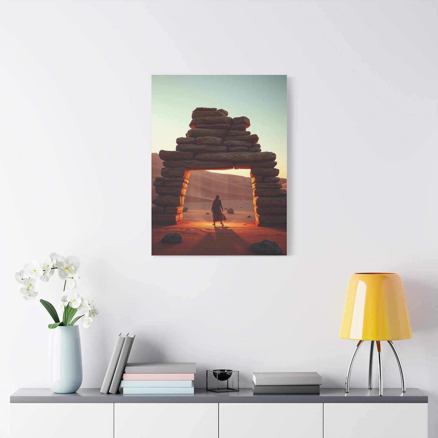 Amber Mirage Canvas Wall Art & Canvas Print