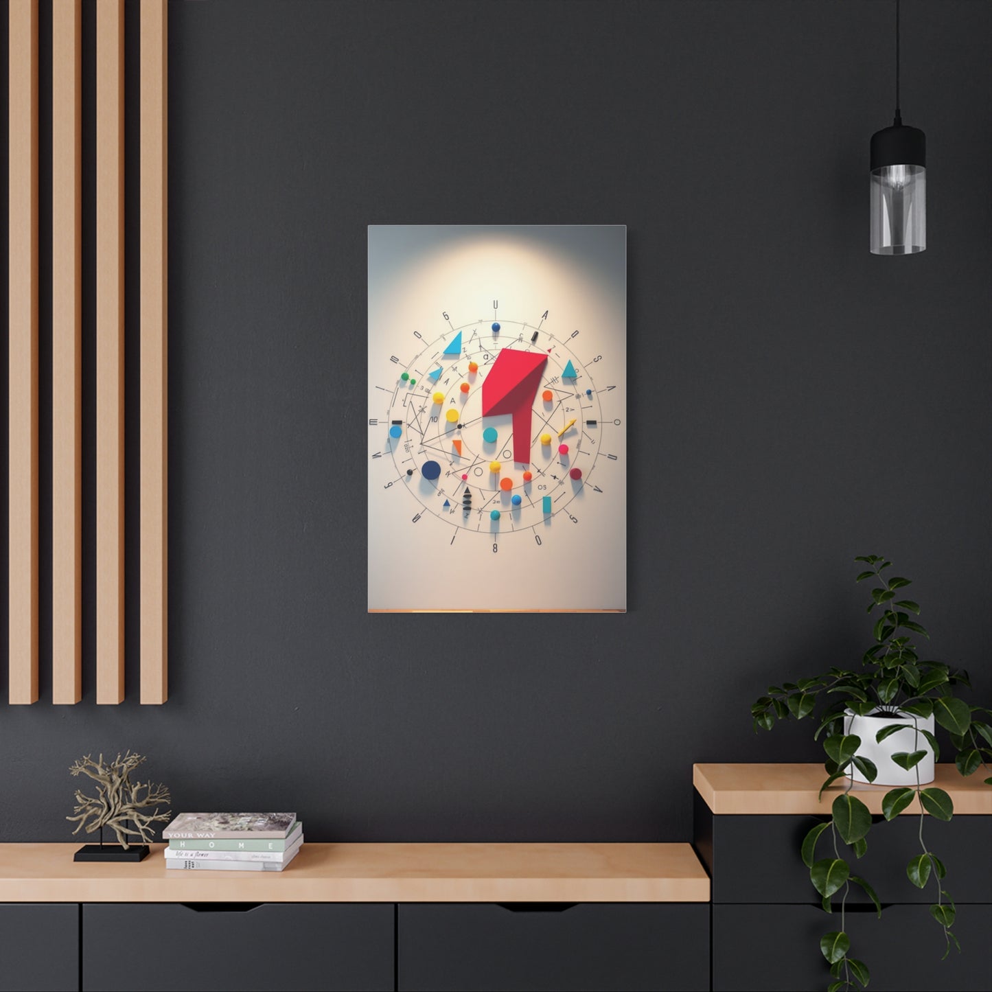 Modern Math Art for Creative Spaces Supreme Gallery Wall Art & Canvas Print