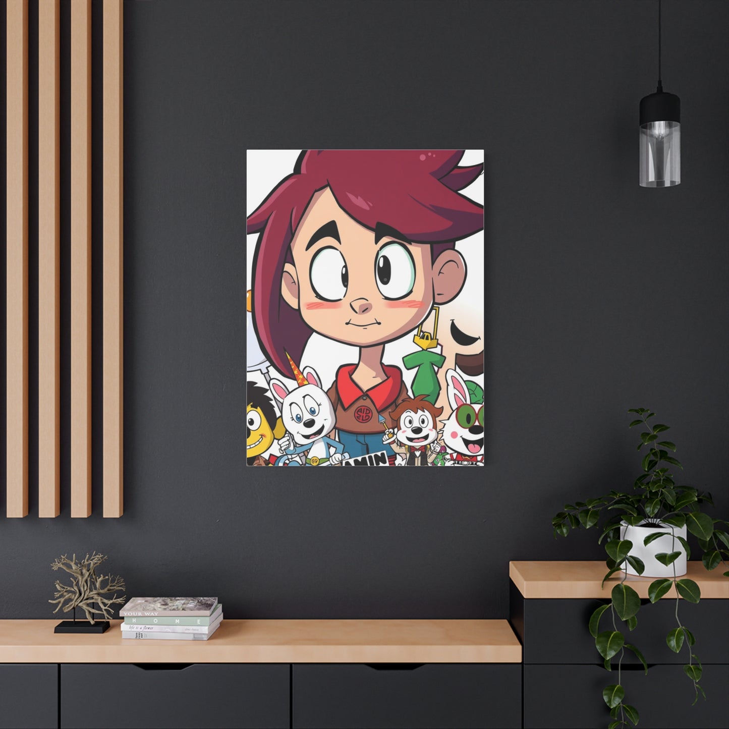 Refined Sketch Collage Wall Art & Canvas Print