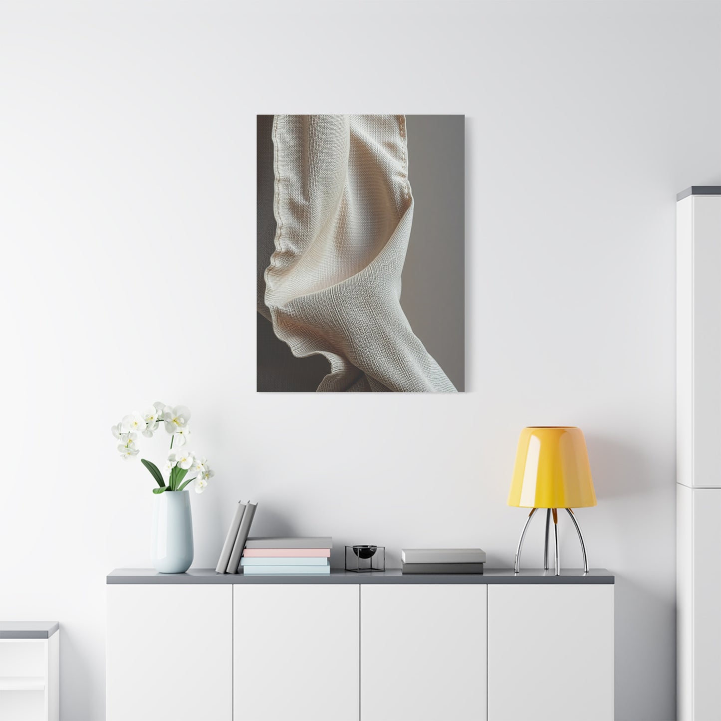 Taupe, Linen, and Gray Art Supreme Gallery Wall Art & Canvas Print