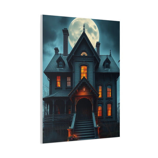 Supreme Haunted House Art Collection Wall Art & Canvas Print