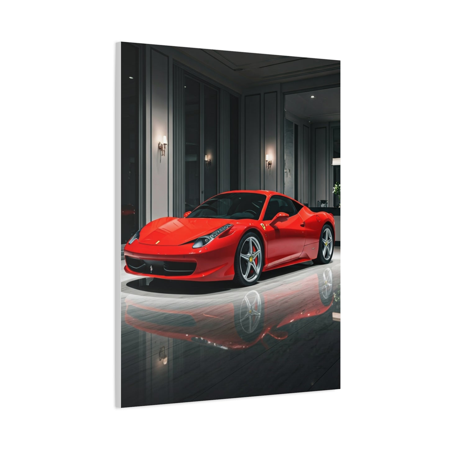 Ferrari 458 Italia European Supercar Elegance Wall Art & Canvas Prints