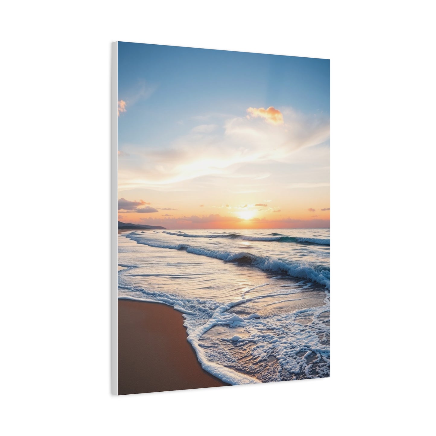 Beach Sunrise and Sunset Art Supreme Gallery Wall Art & Canvas Print