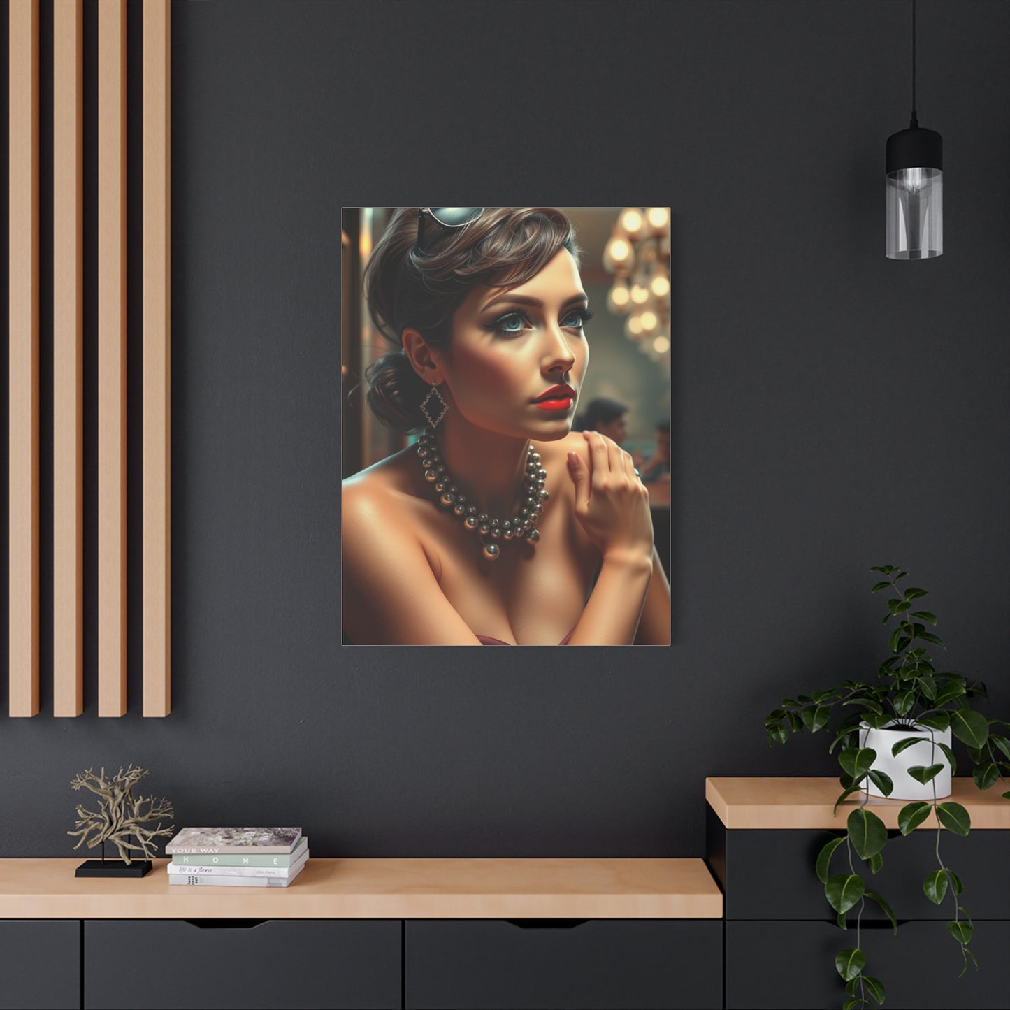 Breakfast At Tiffany’s Characters Art Luxury Canvas Wall Art & Canvas Print