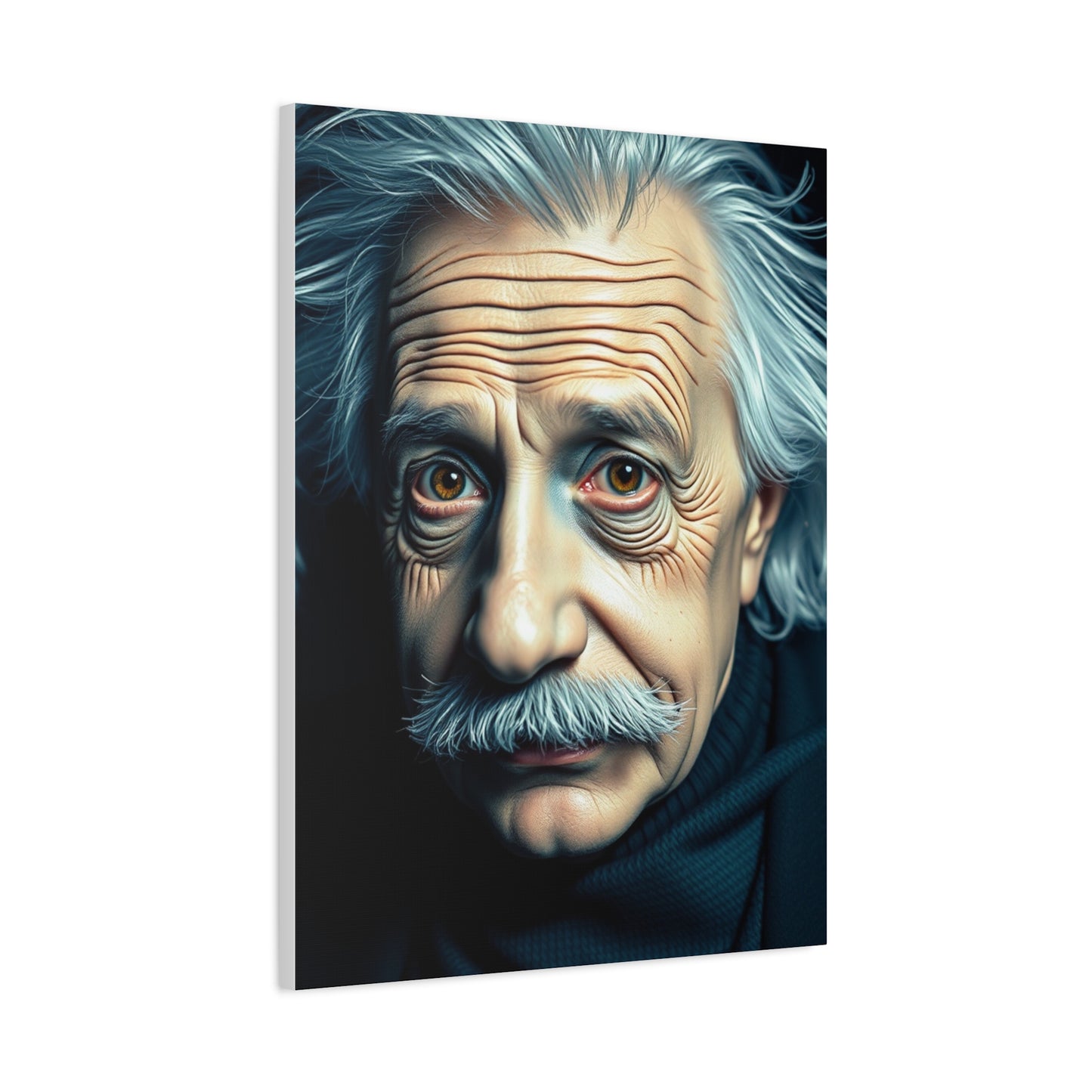 Albert Einstein Art Refined Canvas Wall Art & Canvas Print