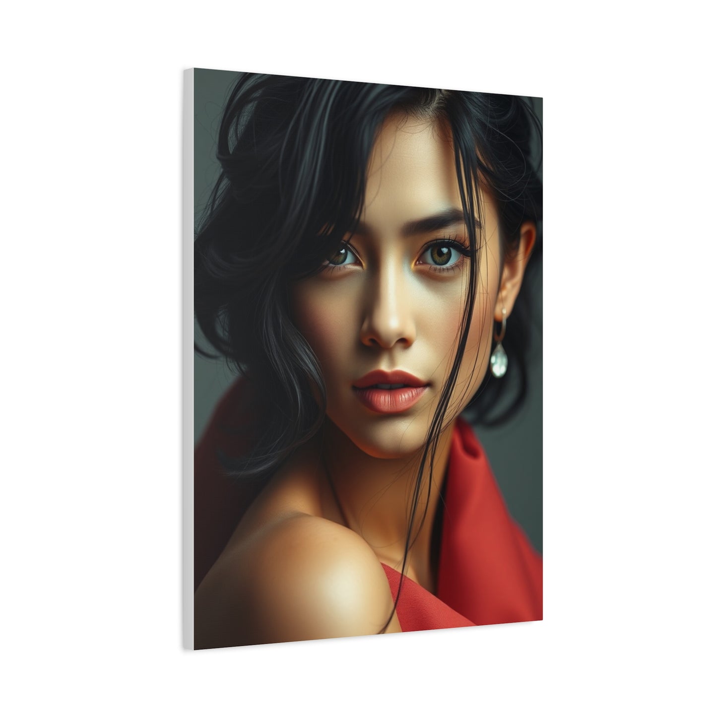 Luxurious Terra and Indigo Wall Art & Canvas Print