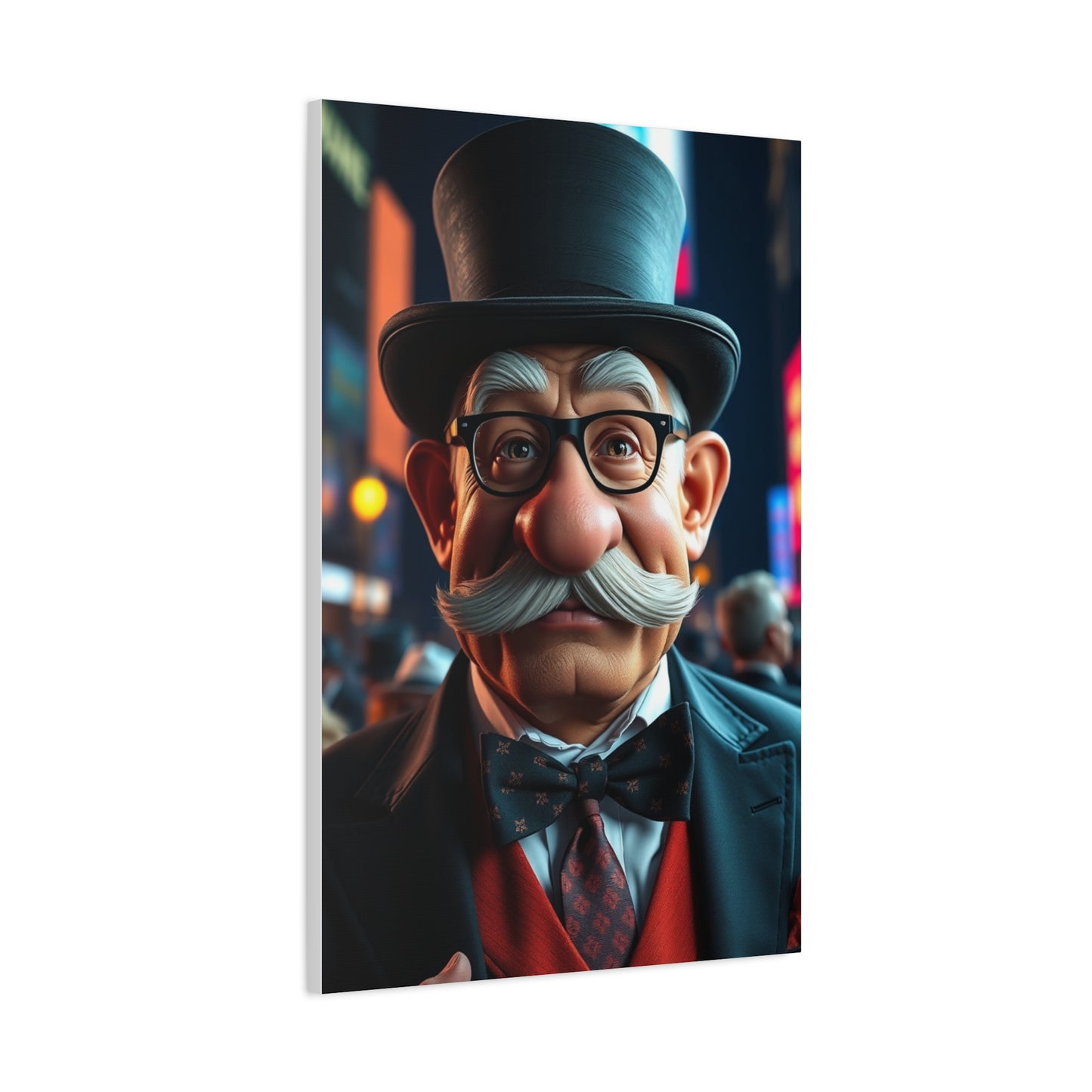 Rich Uncle Pennybags Art Supreme Gallery Wall Art & Canvas Print