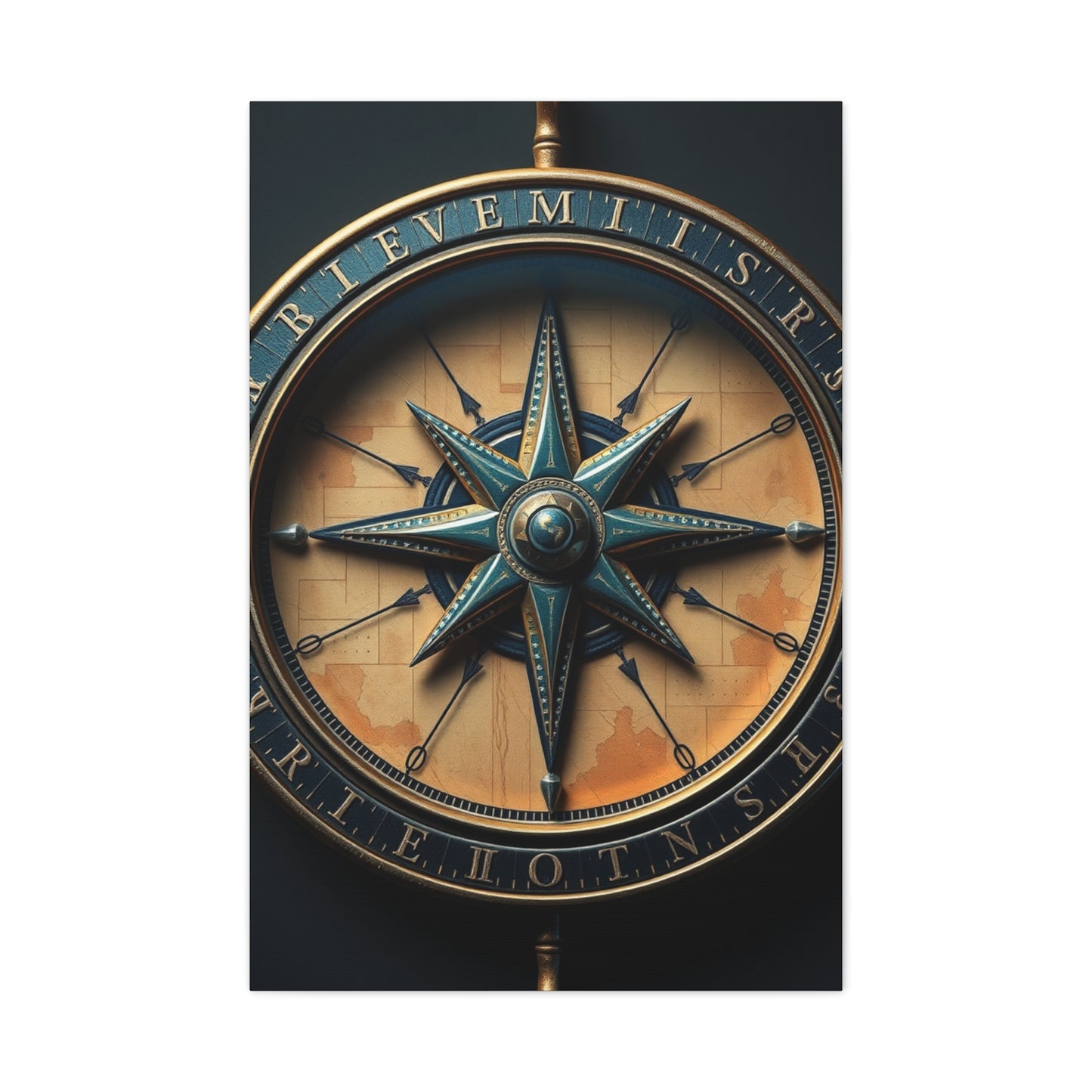 Supreme Compass Art Collection Wall Art & Canvas Print