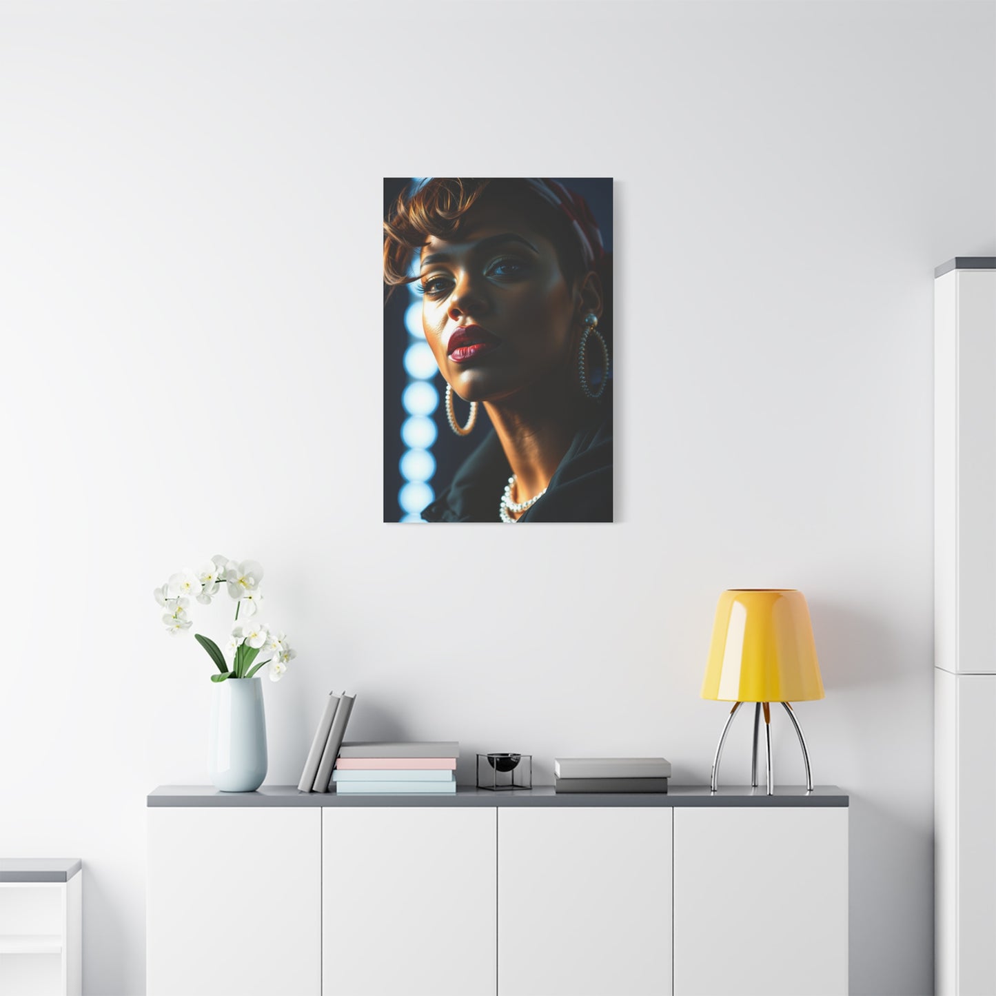Rihannas Radiant Muse on Canvas Wall Art & Canvas Print