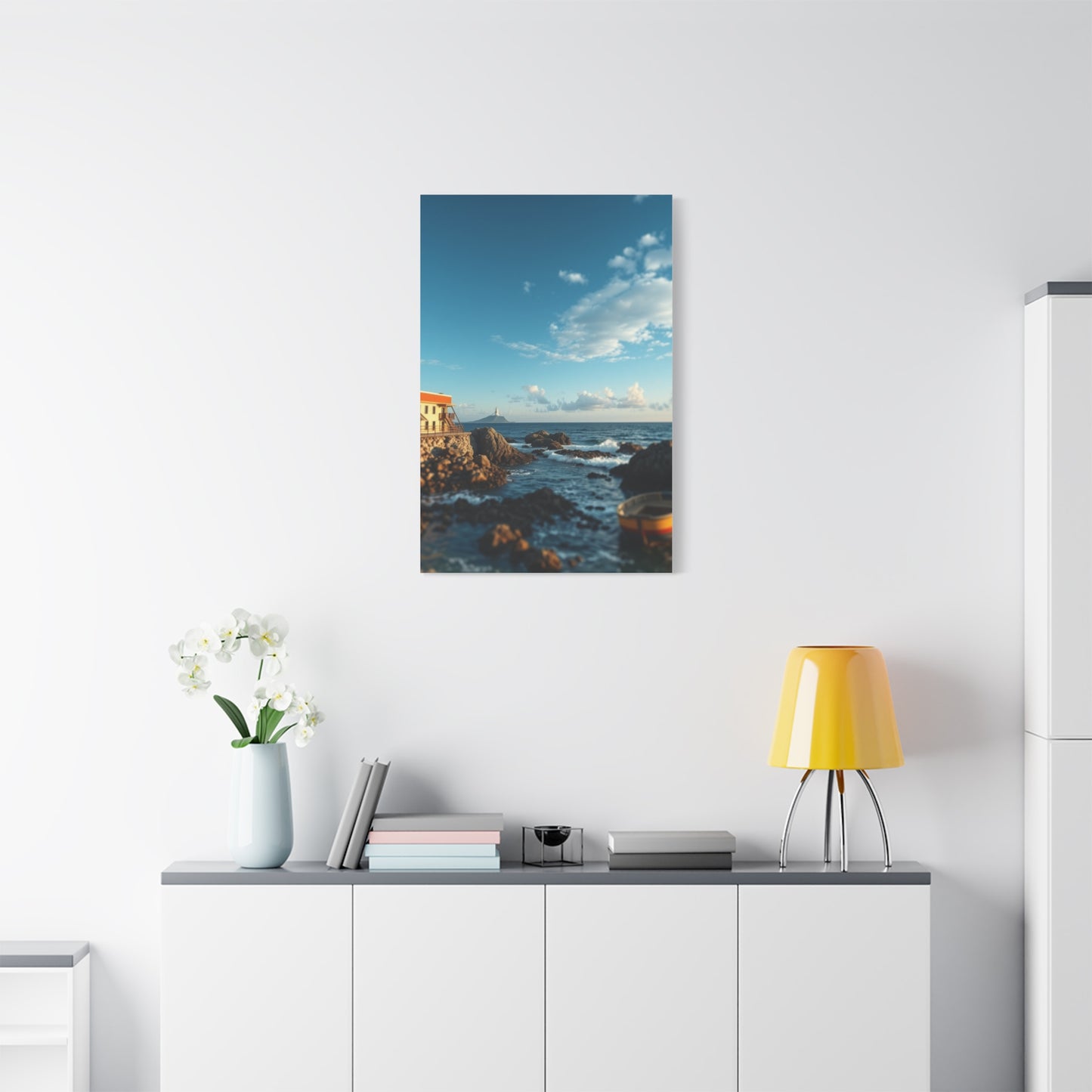 Azure Horizon Artistry Wall Art & Canvas Print