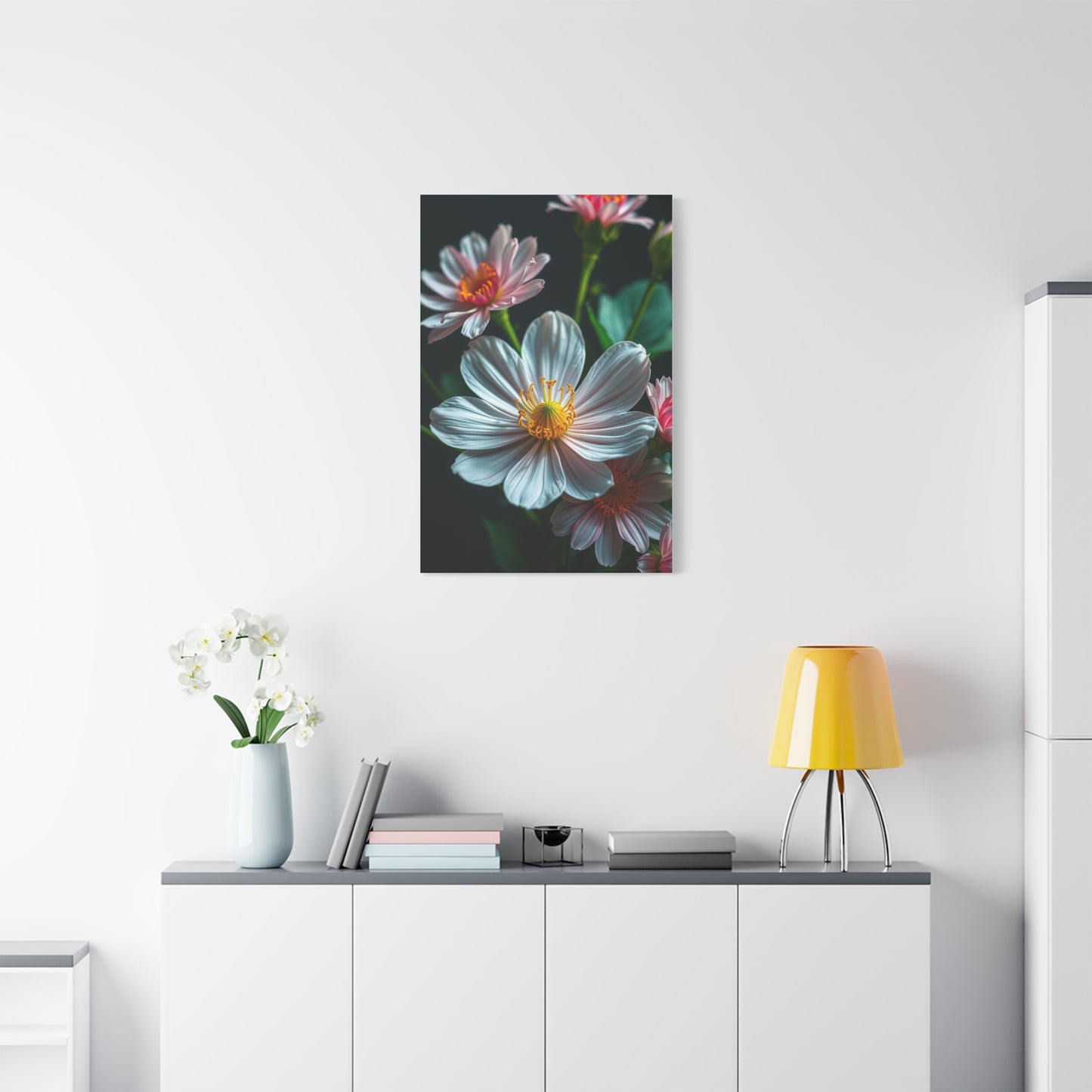 Chic Flora Panorama Wall Art & Canvas Print