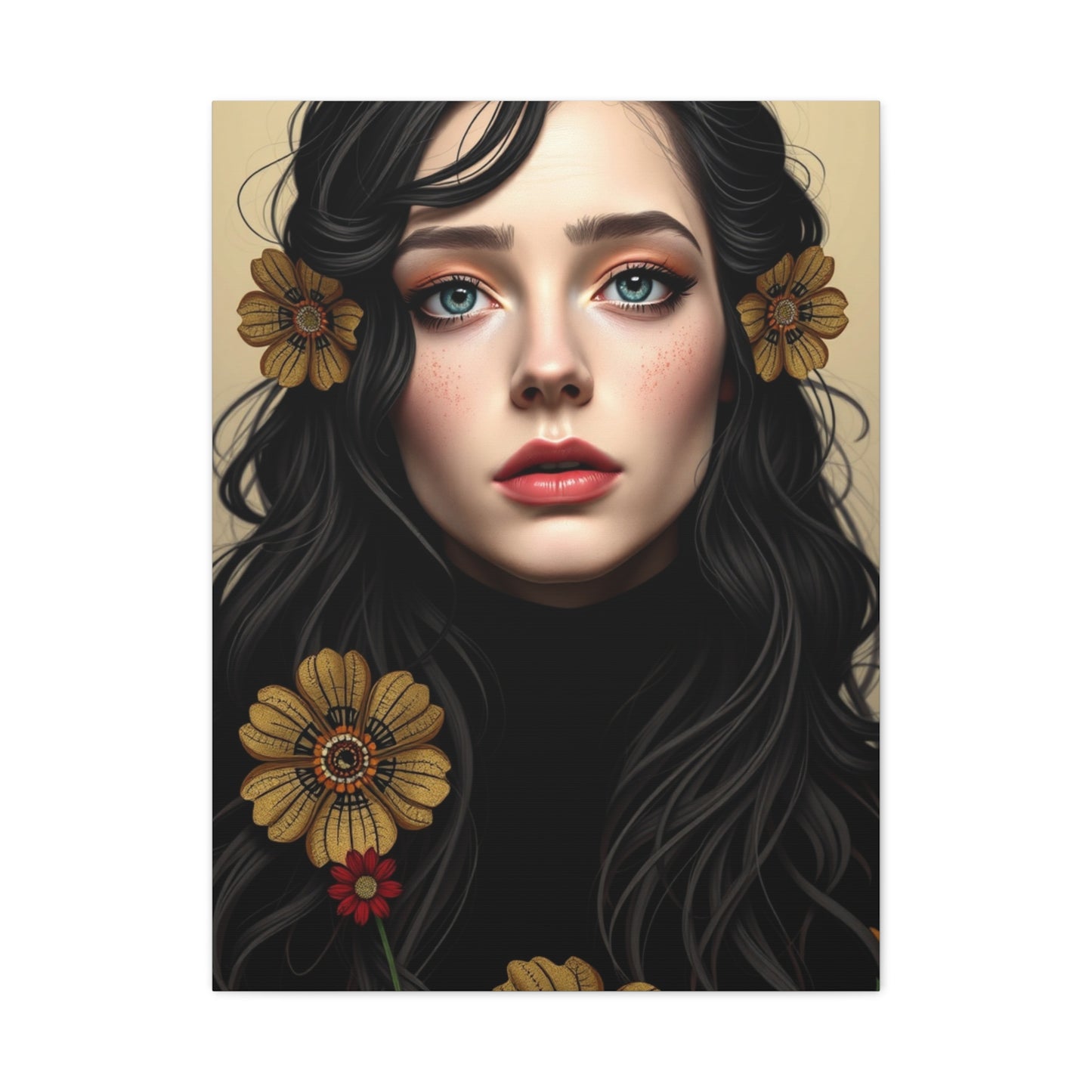 Vision Aubrey Beardsley Art Art Wall Art & Canvas Print