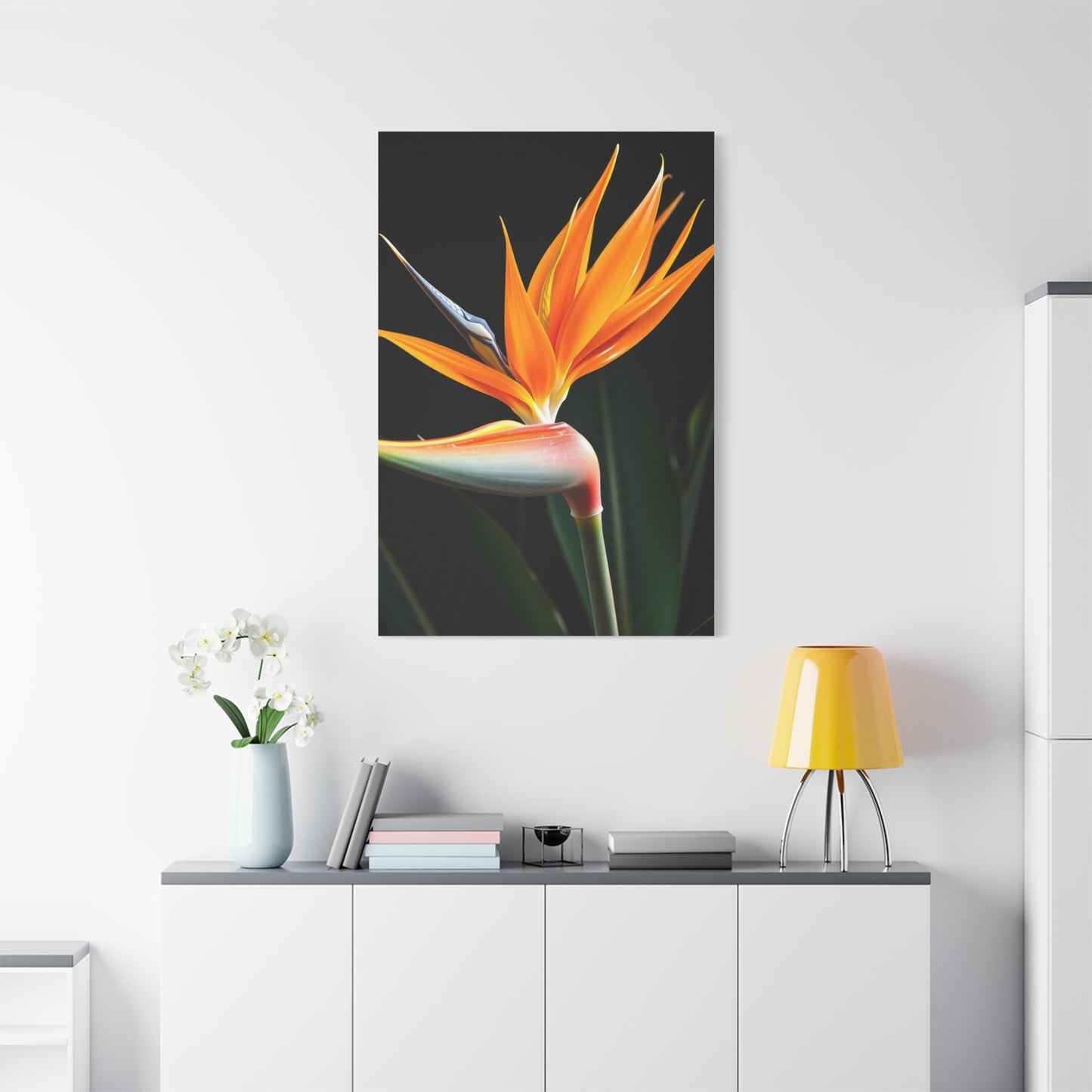 Vision Bird of Paradise Plant Art Art Wall Art & Canvas Print