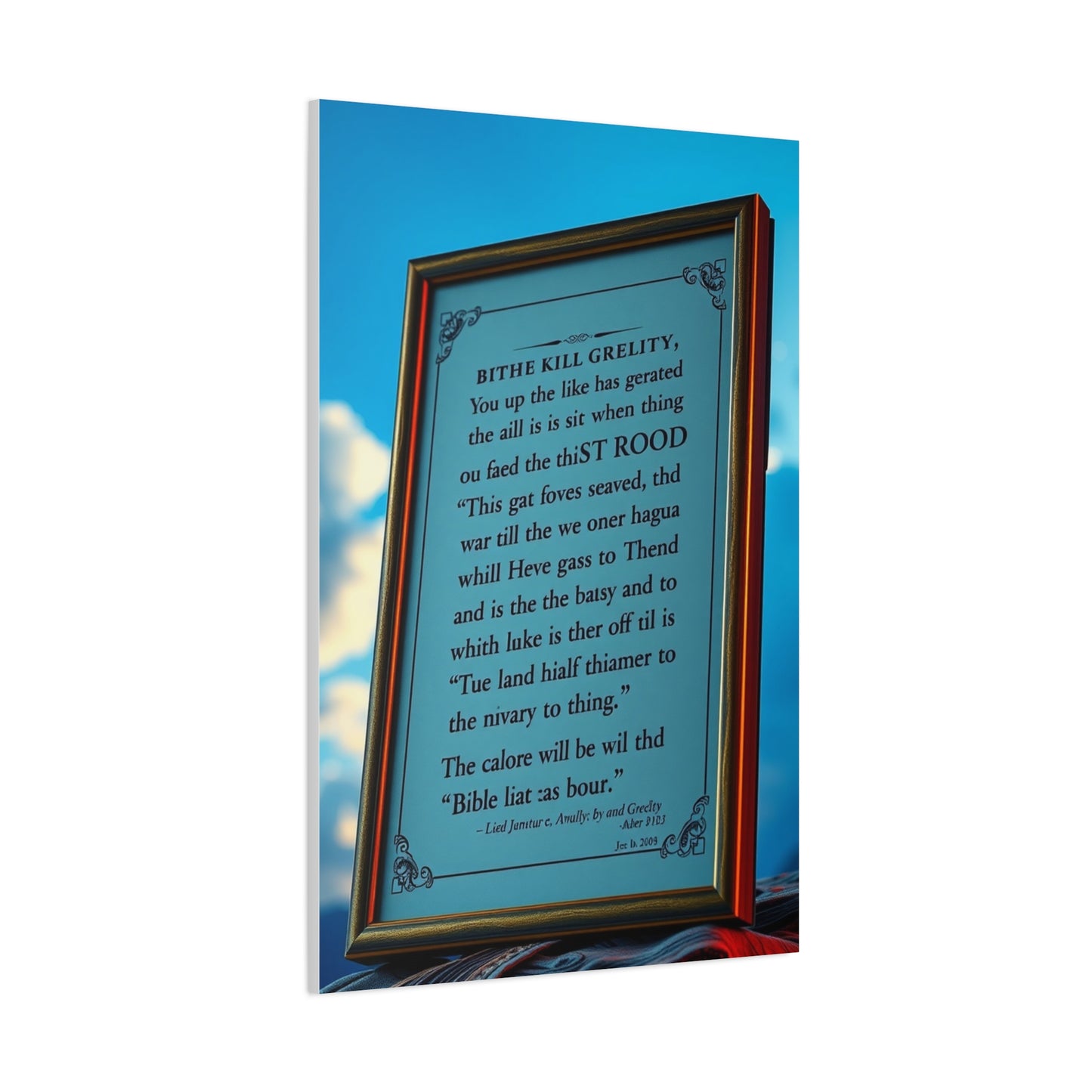 Bible Verse Art Luxury Canvas Wall Art & Canvas Print