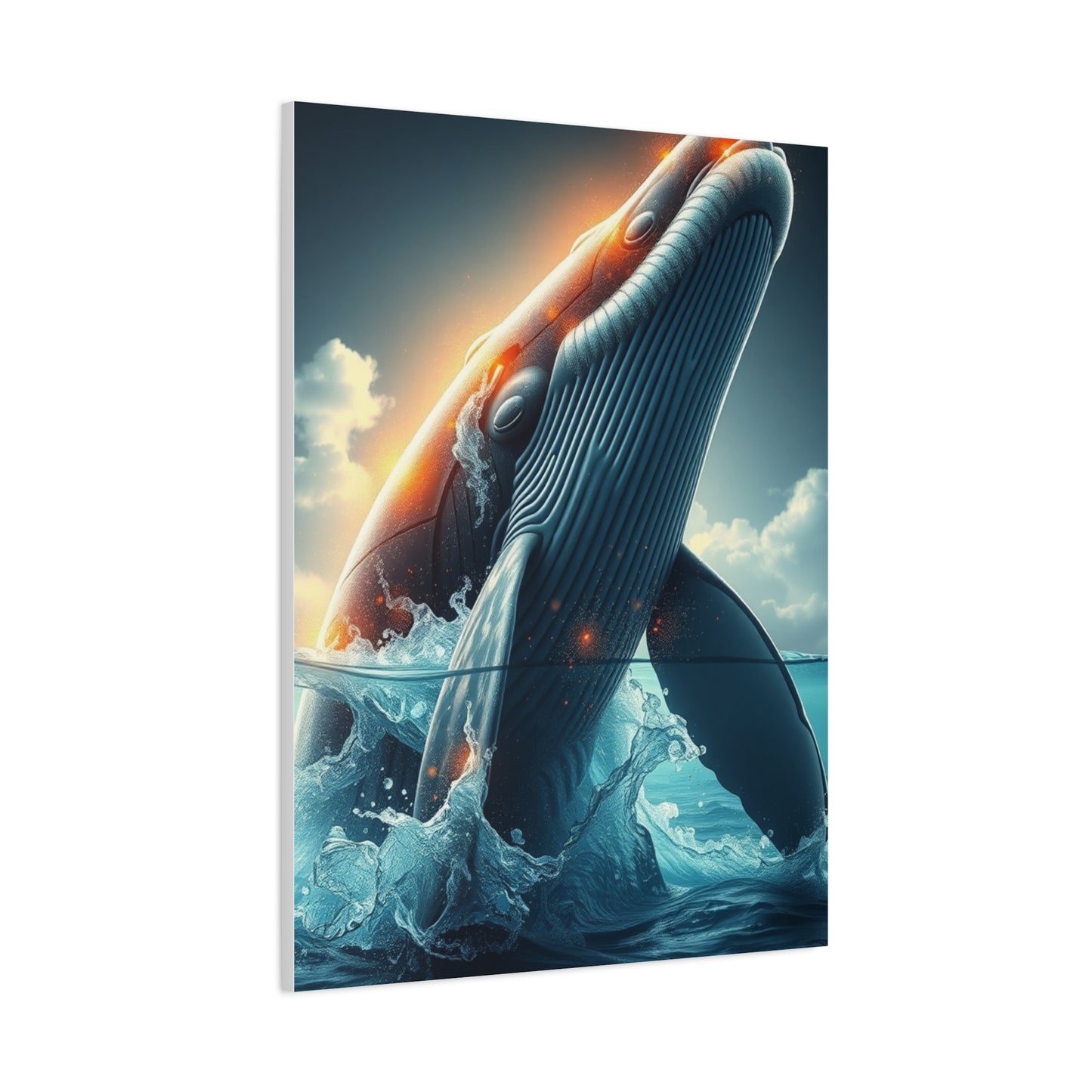 Masterpiece Whale Art Vision Wall Art & Canvas Print