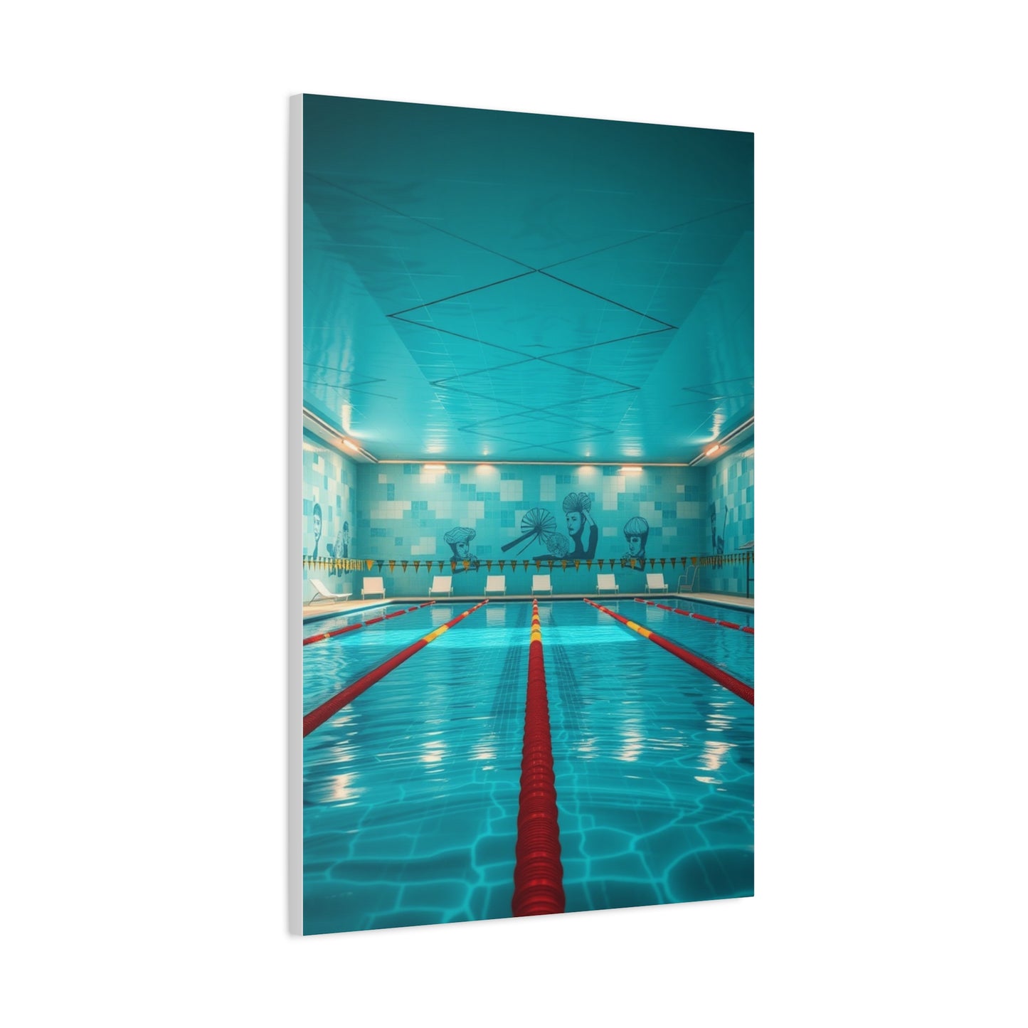Swimming Pool Art Supreme Gallery Wall Art & Canvas Print