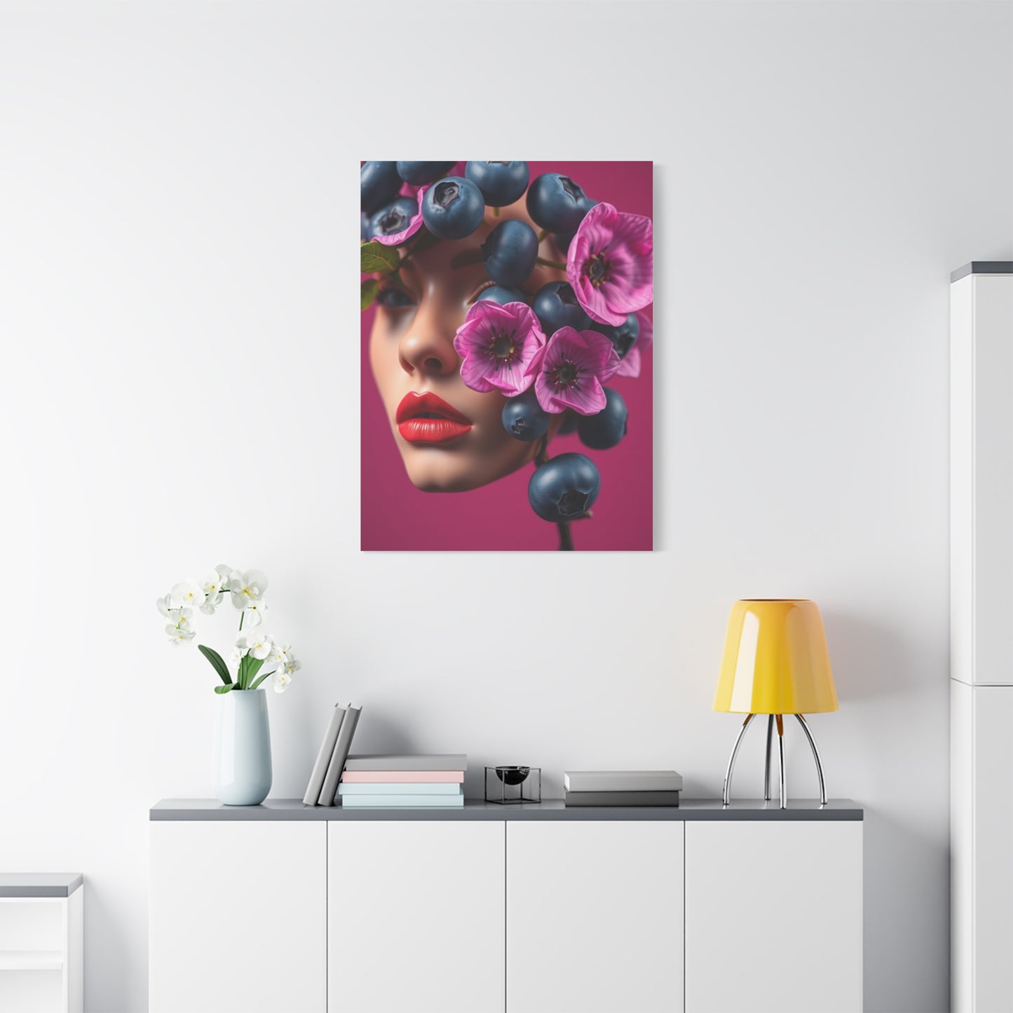 Blush and Blueberry Art Supreme Gallery Wall Art & Canvas Print