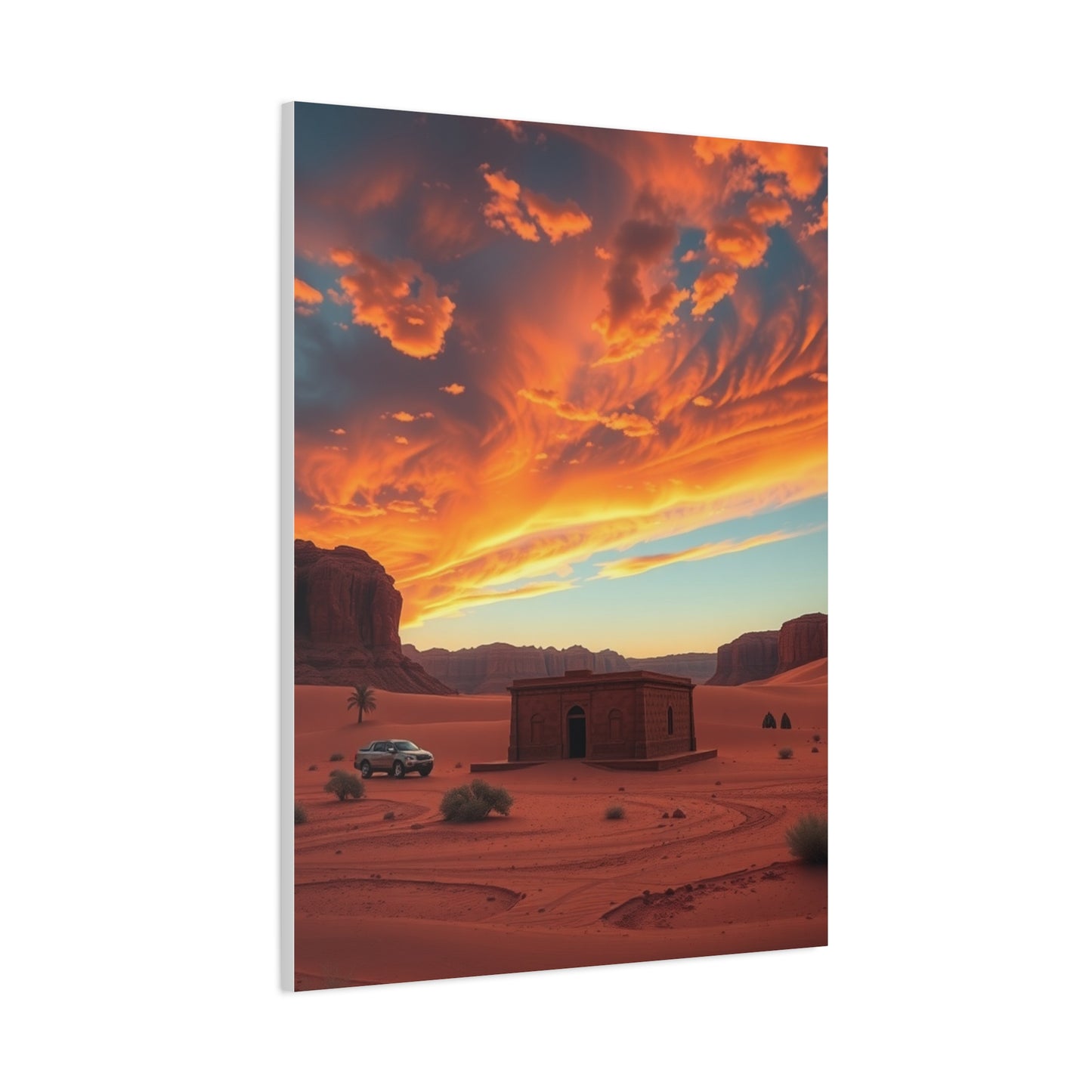 Celestial Desert Tapestry Wall Art & Canvas Print