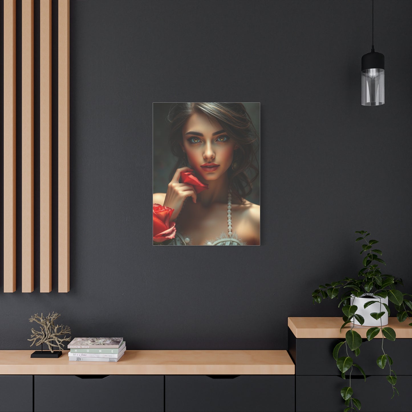 Passionate Elegance Canvas Wall Art & Canvas Print