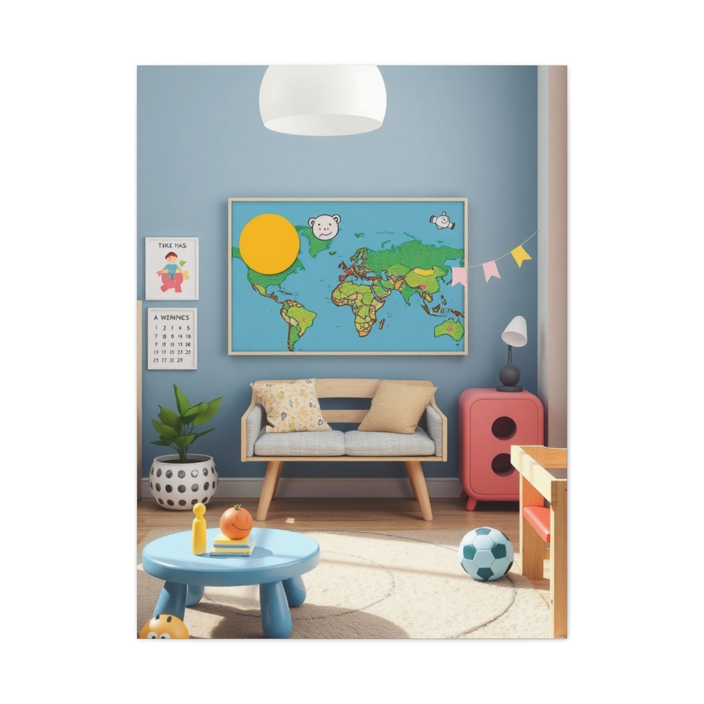 Kids Playroom Art Supreme Gallery Wall Art & Canvas Print