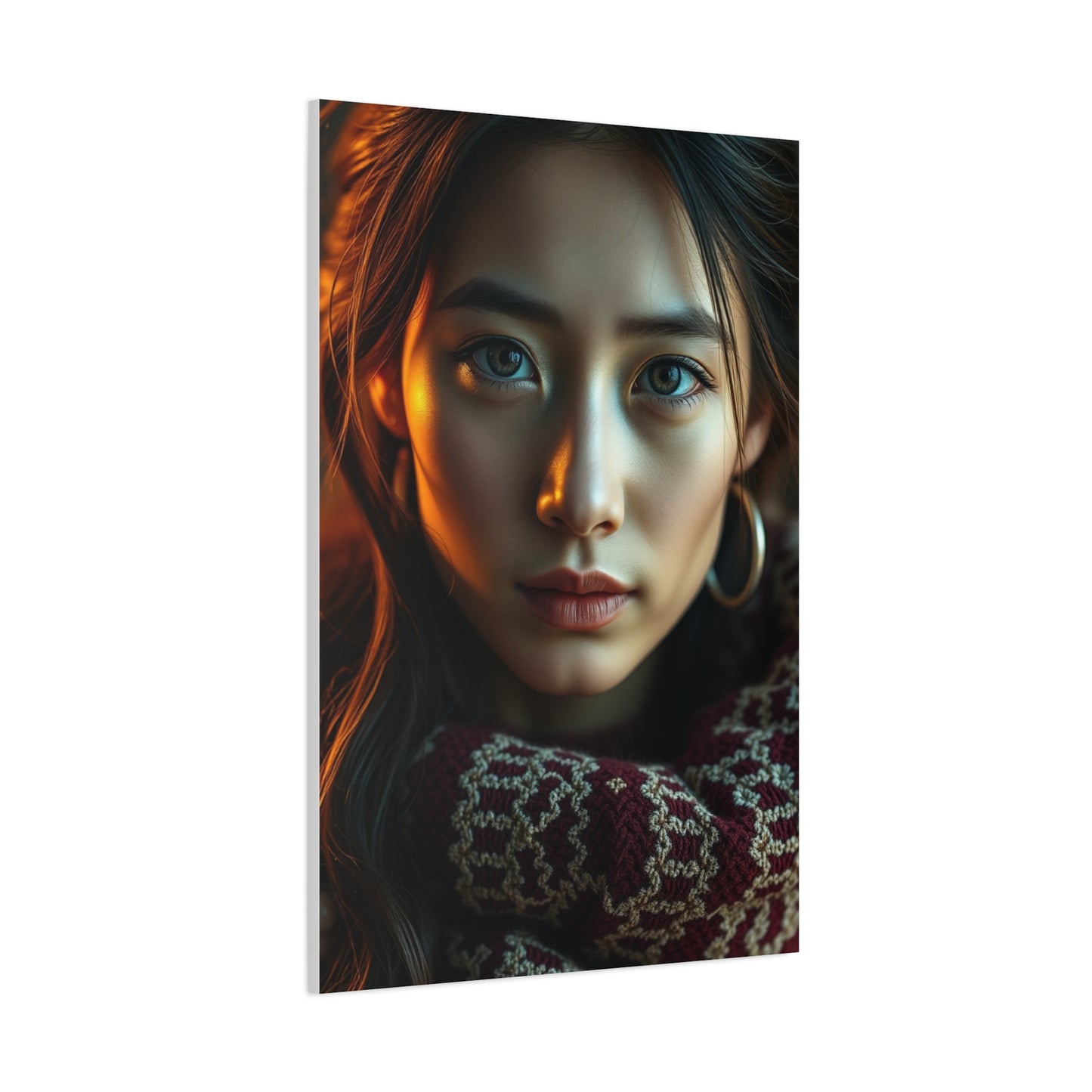 Saffron Brilliance Panel Wall Art & Canvas Print