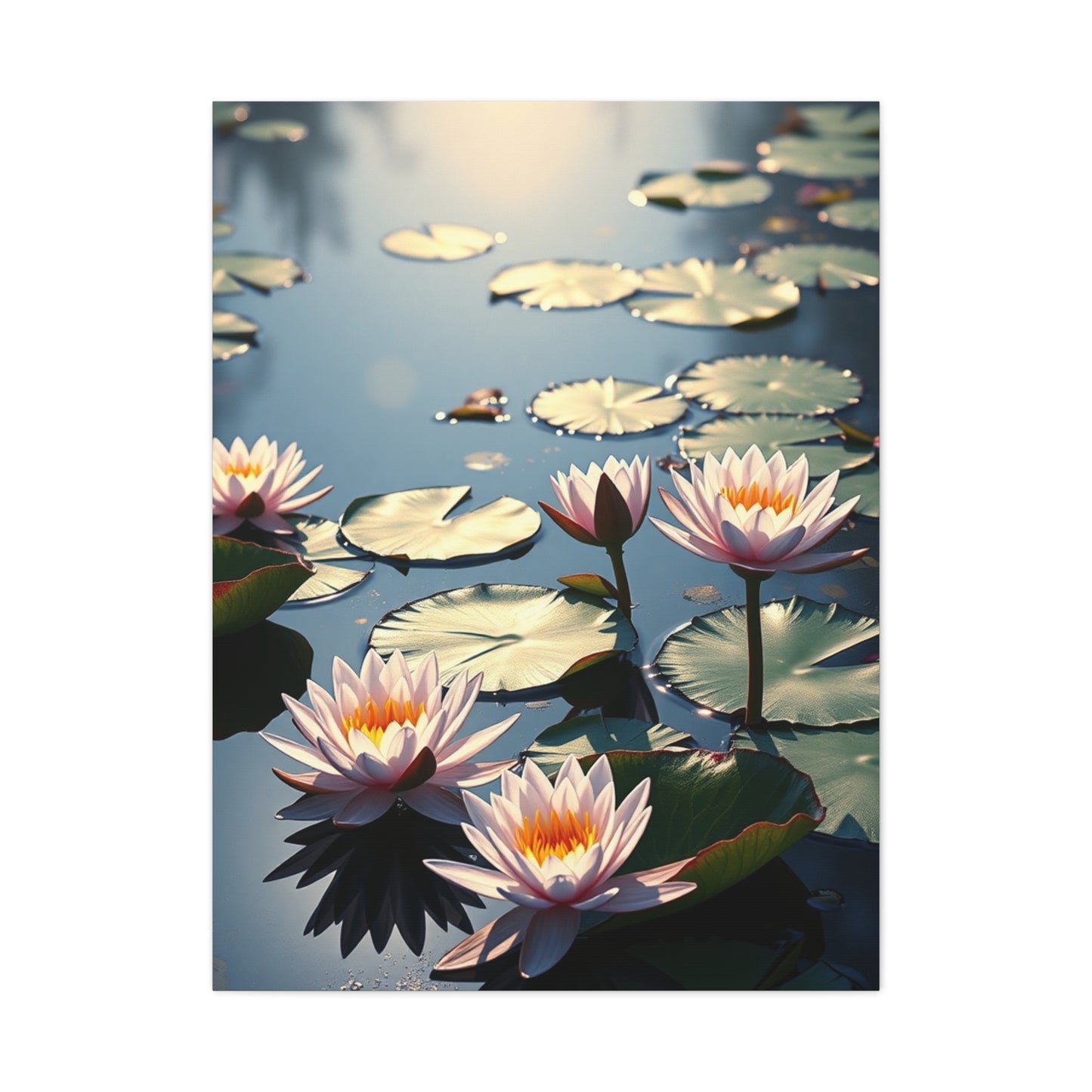 Supreme Claude Monet Water Lilies Art Collection Wall Art & Canvas Print
