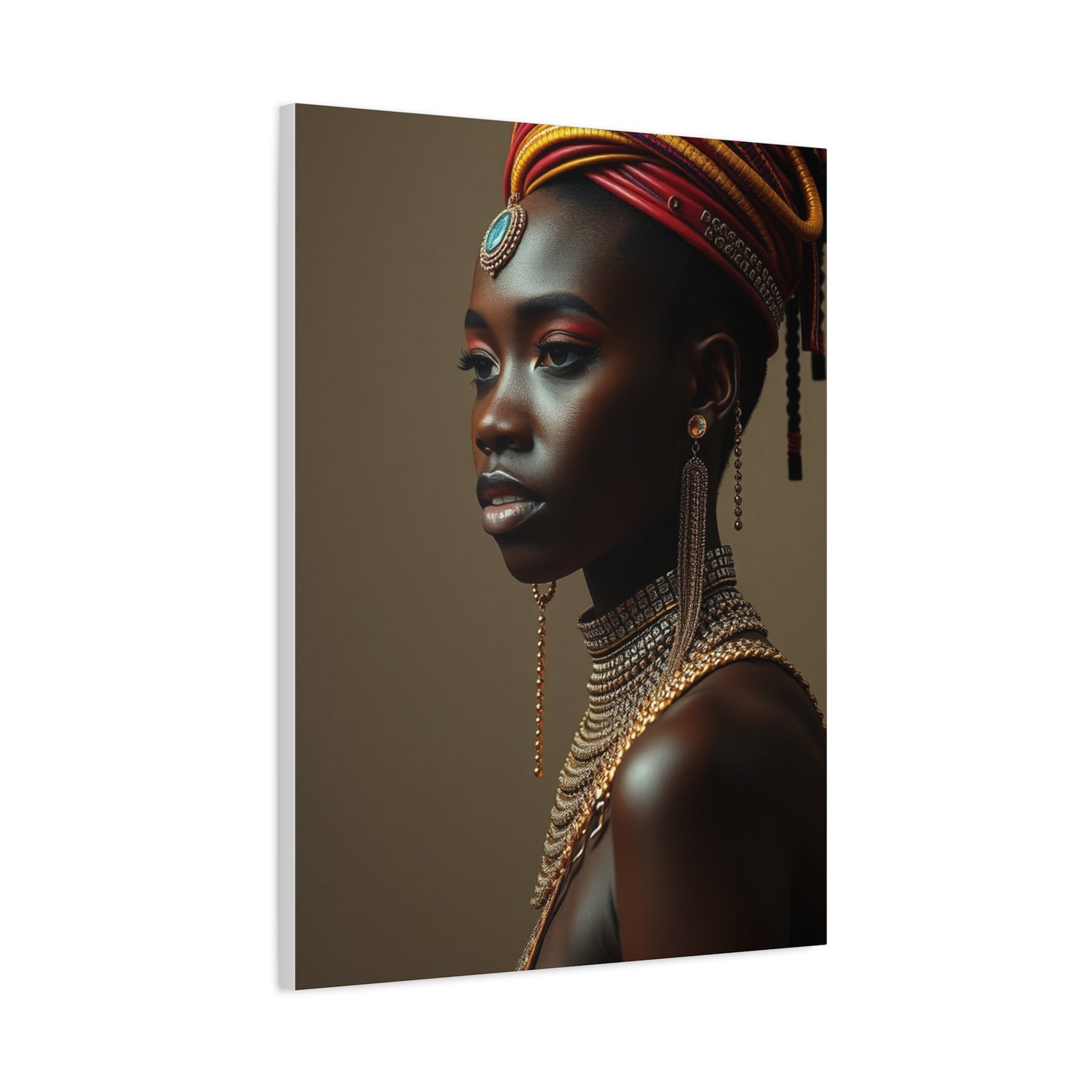 Elite Afrofuturism Art Vision Wall Art & Canvas Print