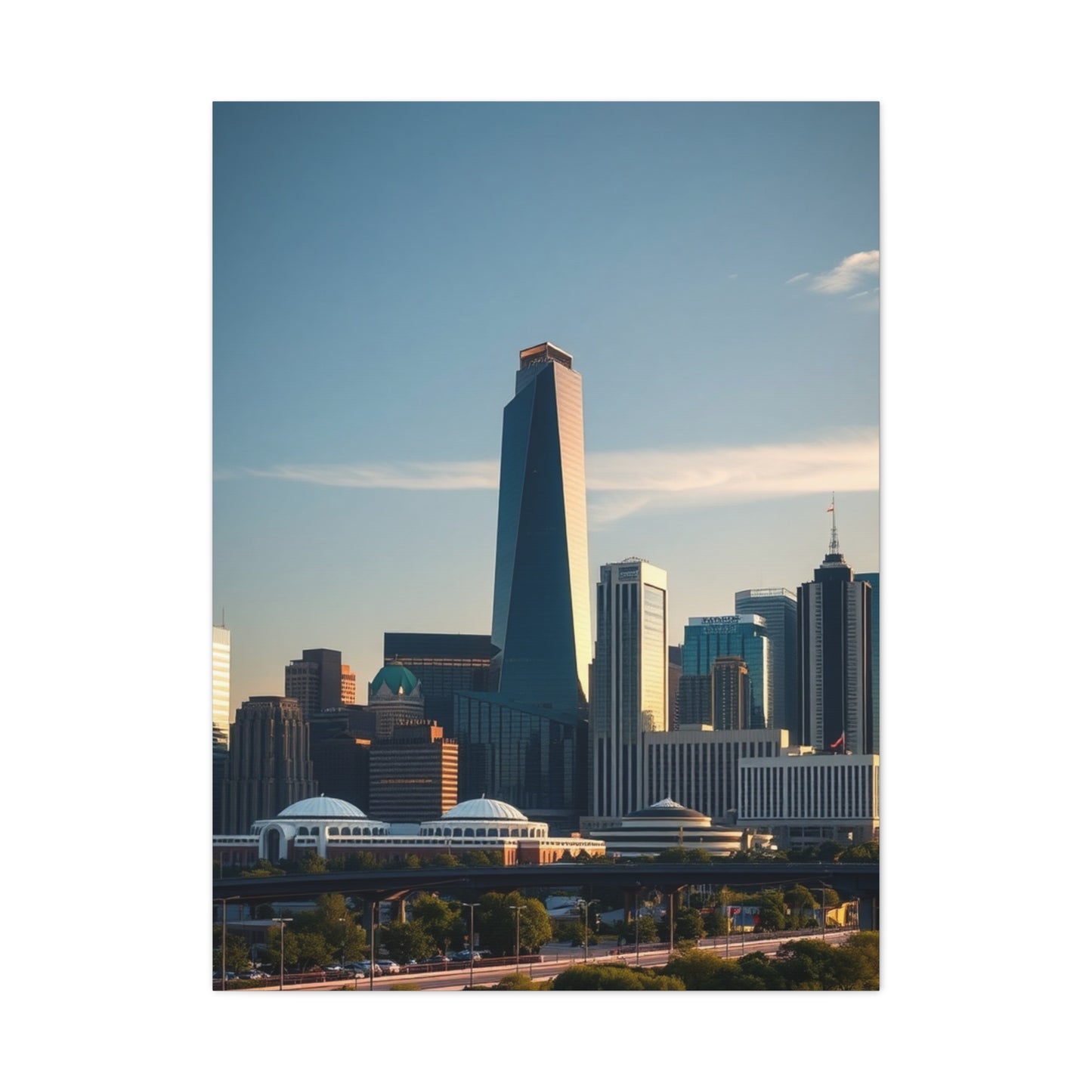 Houston Skylines Art Supreme Gallery Wall Art & Canvas Print