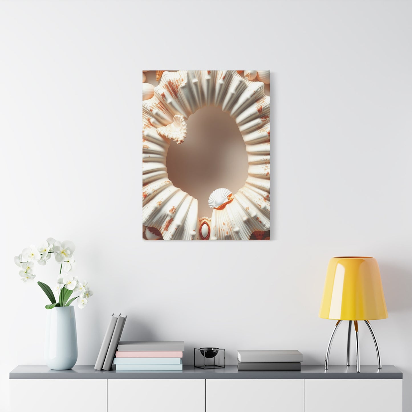 Vision Sea Shell Art Art Wall Art & Canvas Print