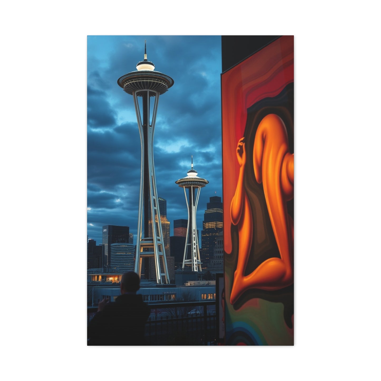 Seattle Art Refined Canvas Wall Art & Canvas Print