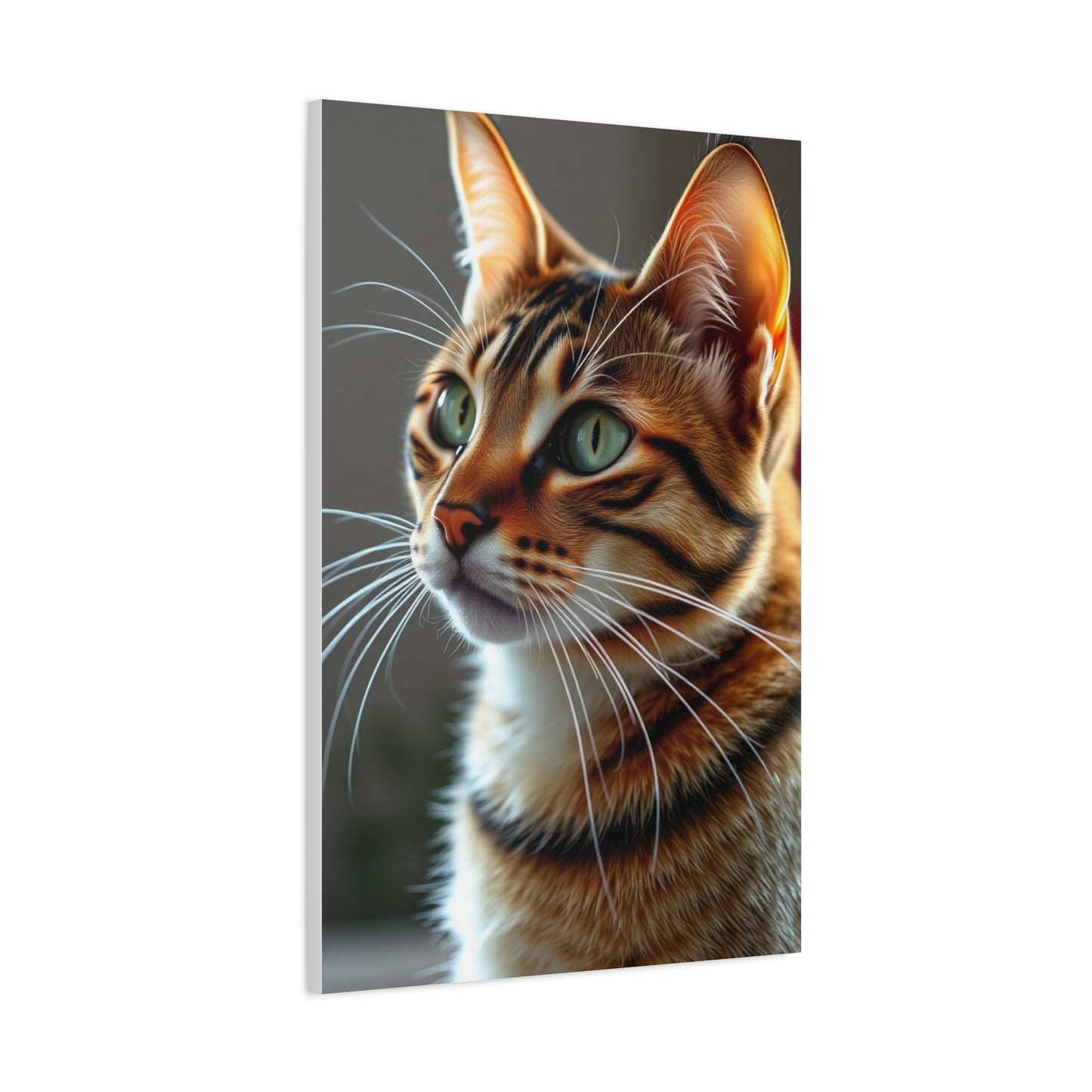 Supreme Tabby Cat Art Collection Wall Art & Canvas Print