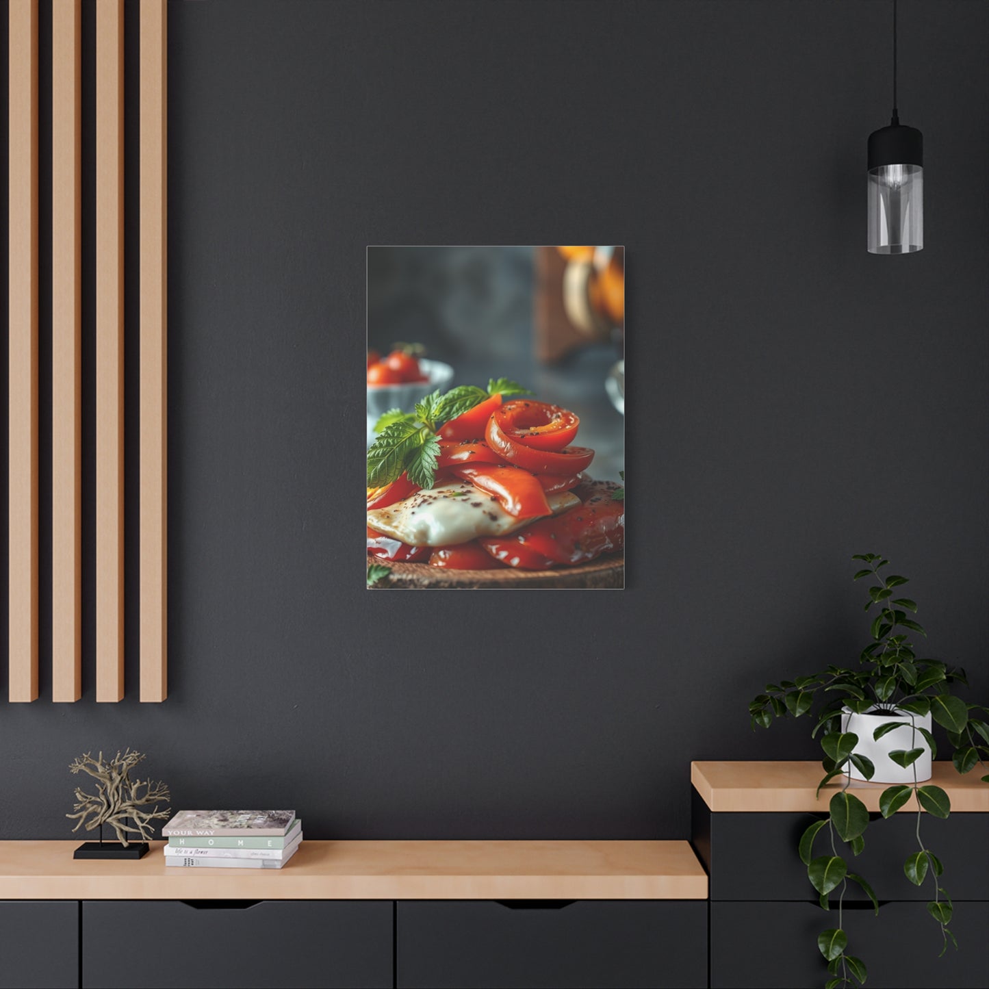 Vision Italian Food Art Art Wall Art & Canvas Print