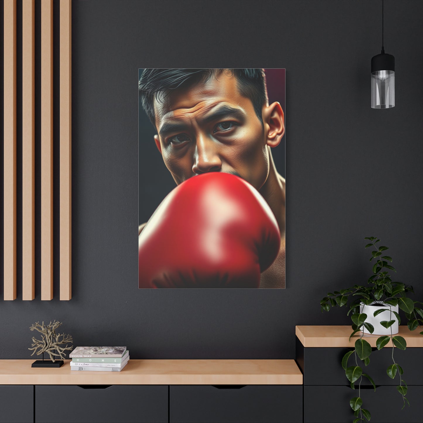 Vision Boxing Art Art Wall Art & Canvas Print