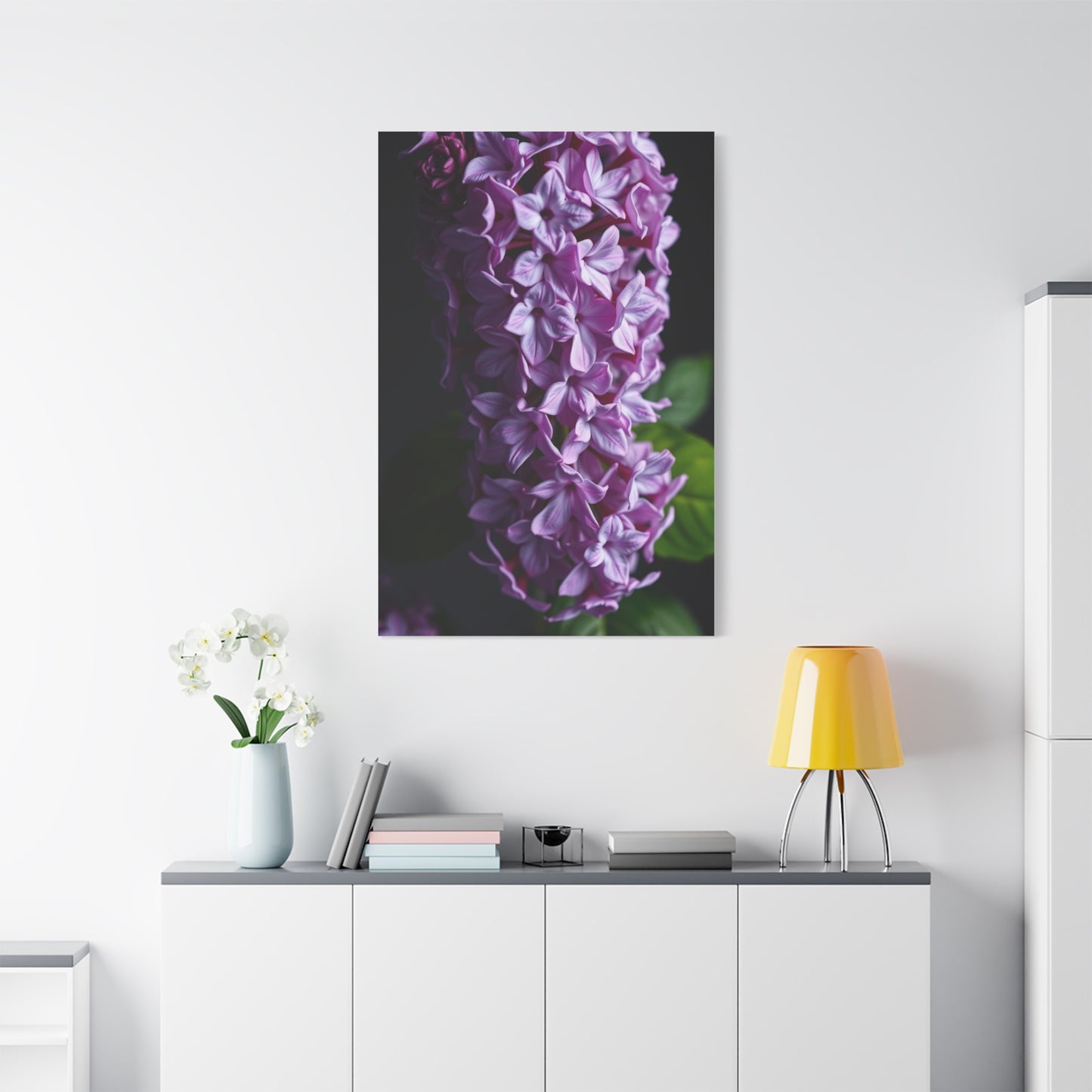Lilac Flower Art Luxury Canvas Wall Art & Canvas Print