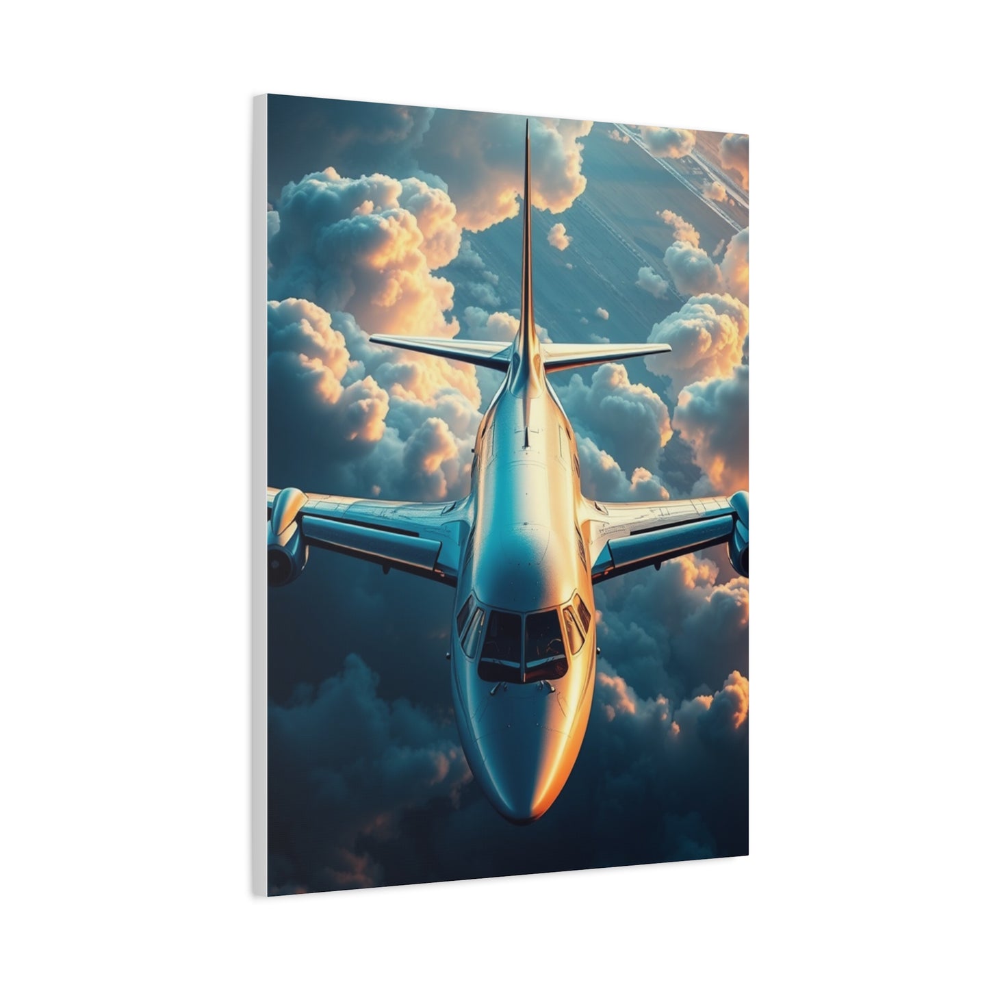 Masterpiece Airplane Art Vision Wall Art & Canvas Print