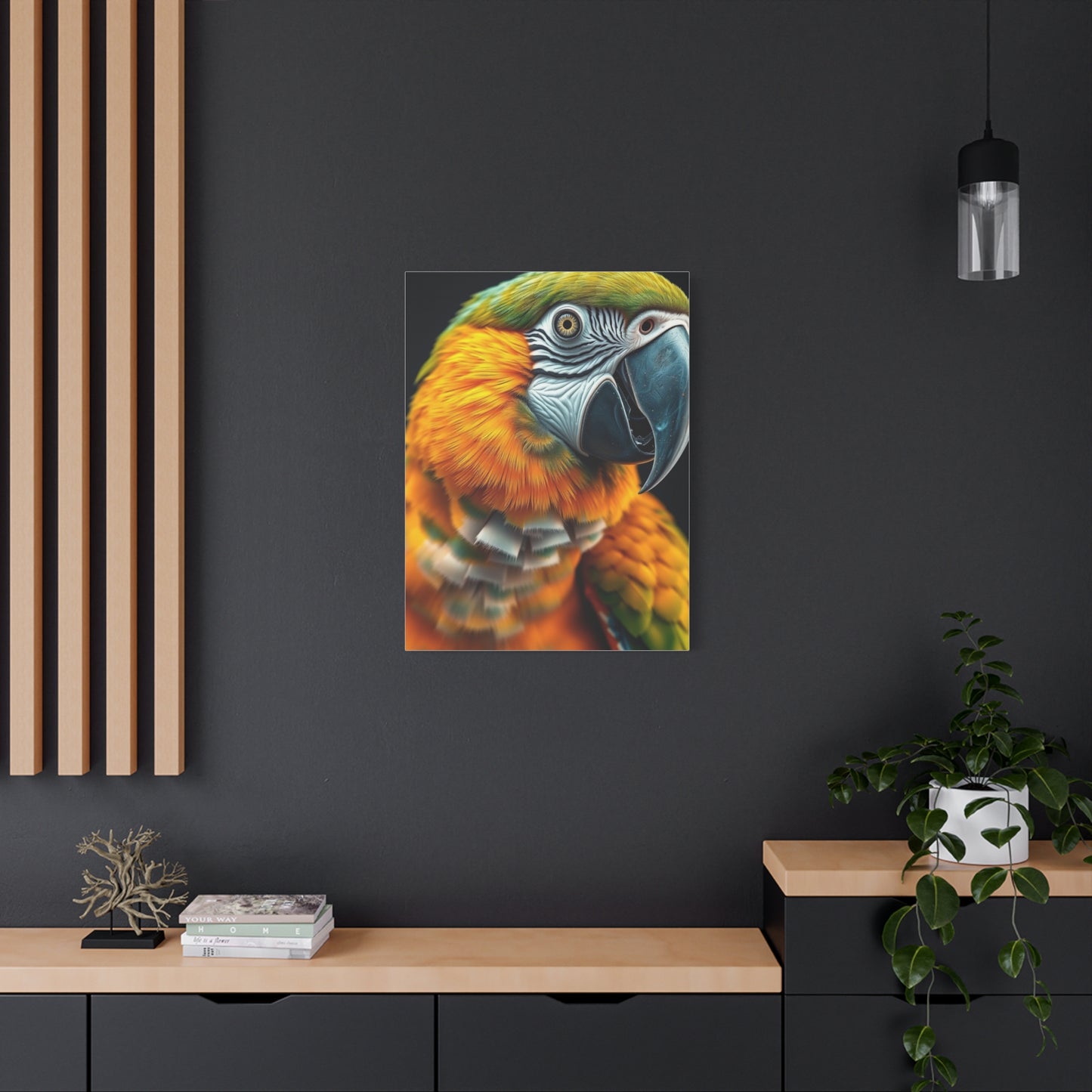 Vision Parrot Art Art Wall Art & Canvas Print