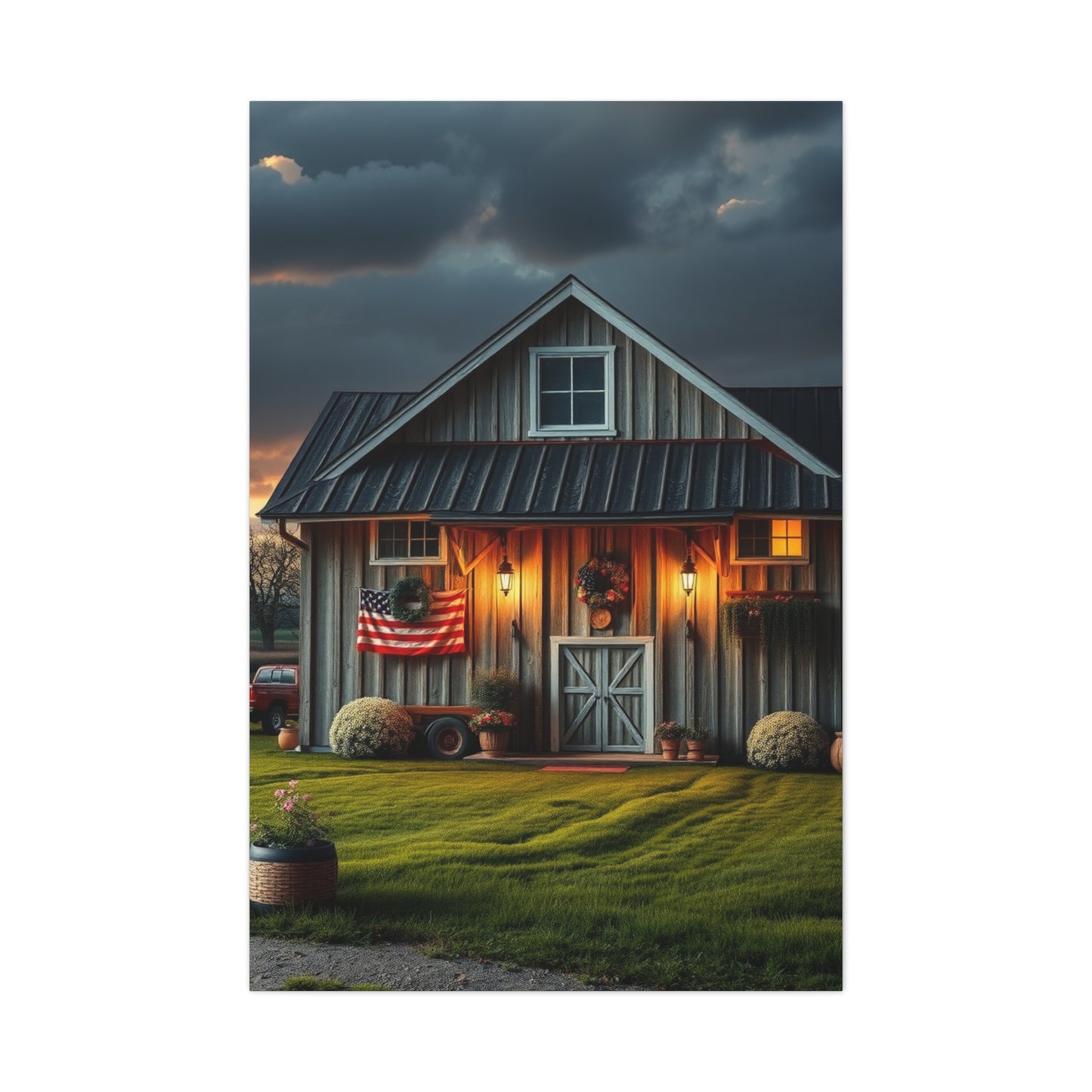 Quaint Vista Gallery Canvas Wall Art & Canvas Print