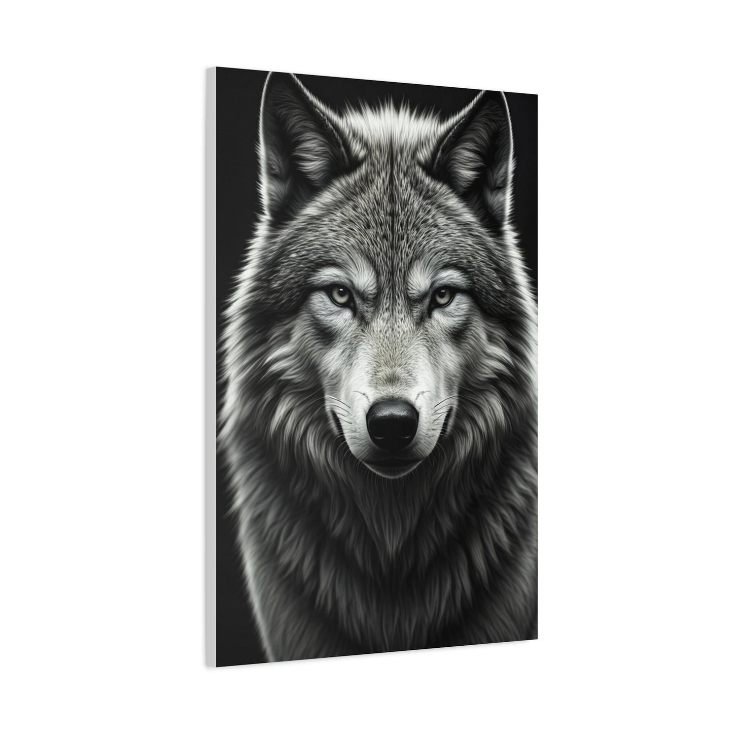 Arctic Wolf Intense Portrait Wall Art & Canvas Prints
