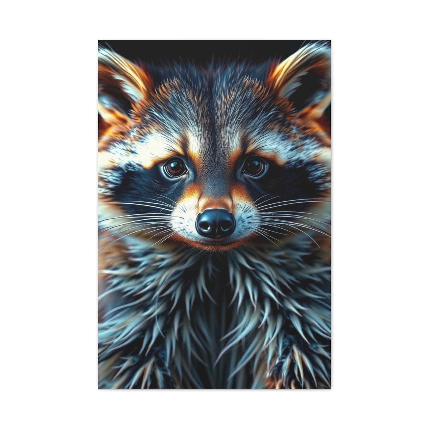 Vision Raccoon Art Art Wall Art & Canvas Print