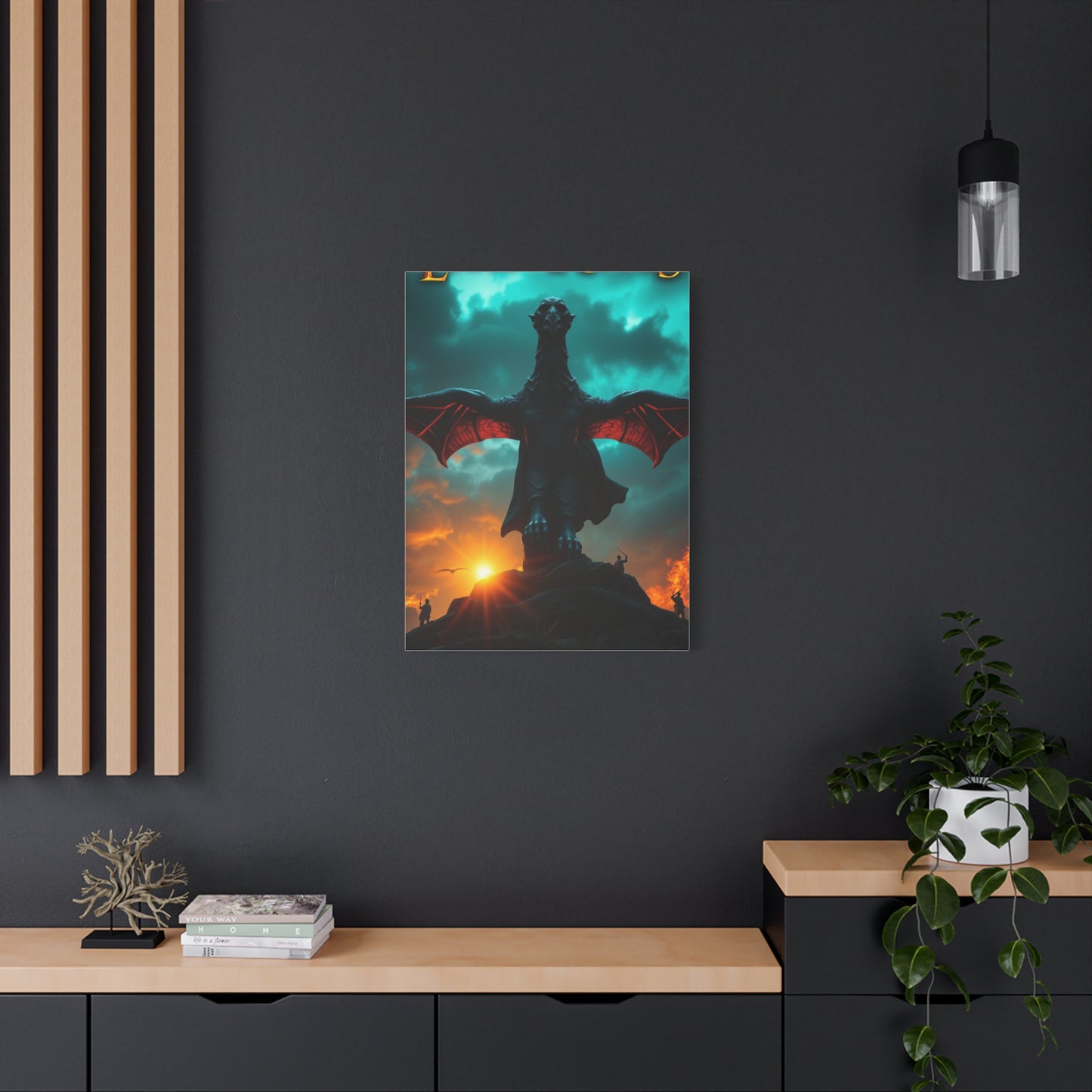 Timeless Elven Grandeur Canvas wall art & canvas print