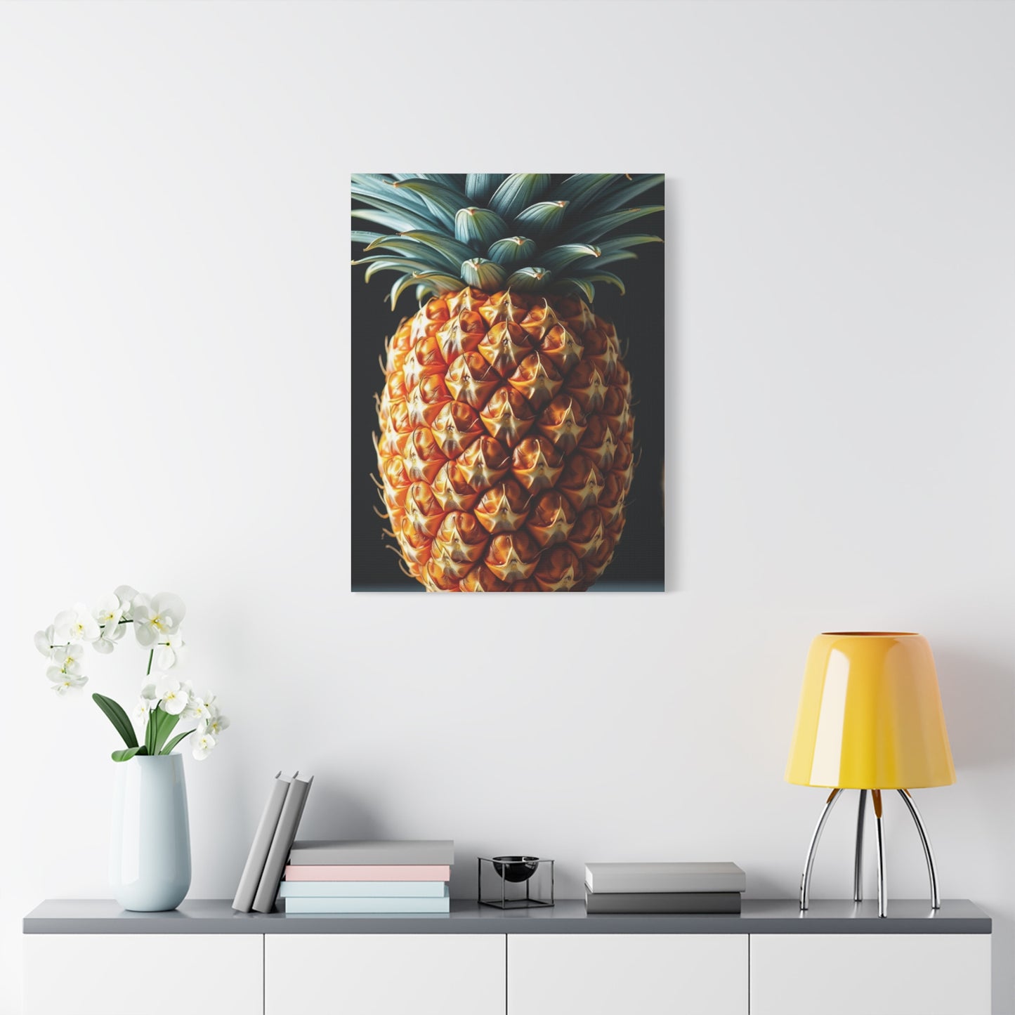 Vision Pineapple Art Art Wall Art & Canvas Print