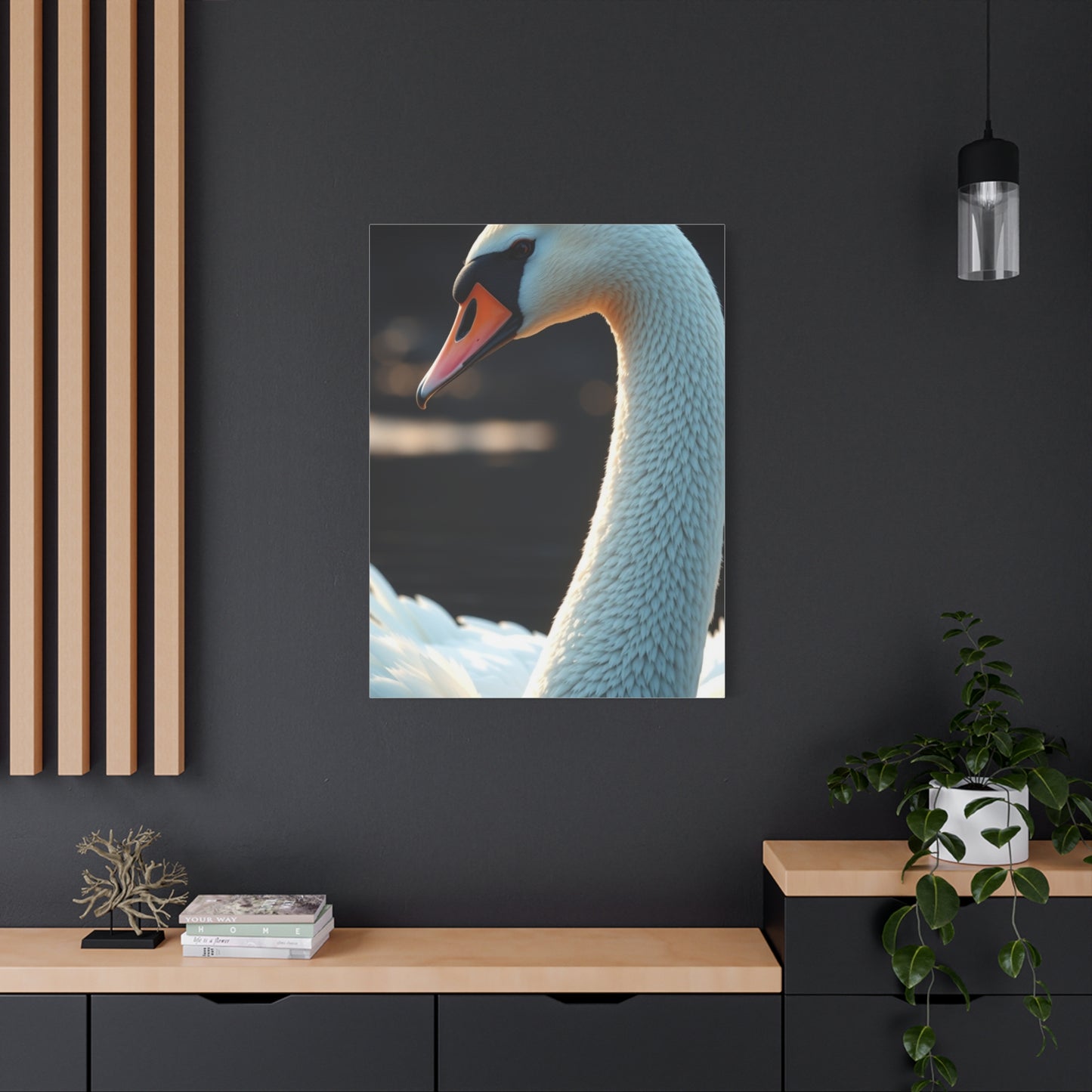 Swan Art Luxury Canvas Wall Art & Canvas Print